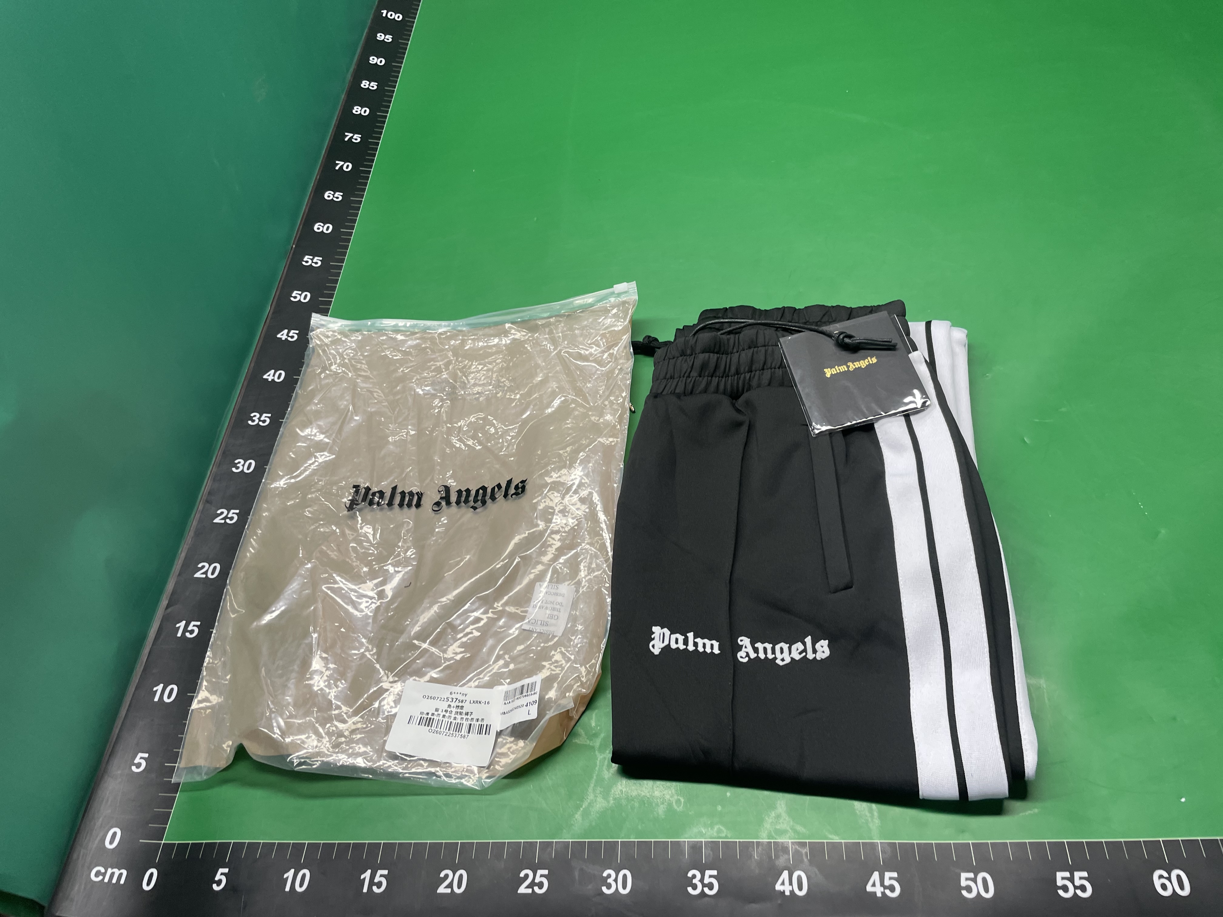 正确版潮牌palm棕榈天使条纹织带高街休闲运动外套情侣套装外贸 — miniatura QC 5