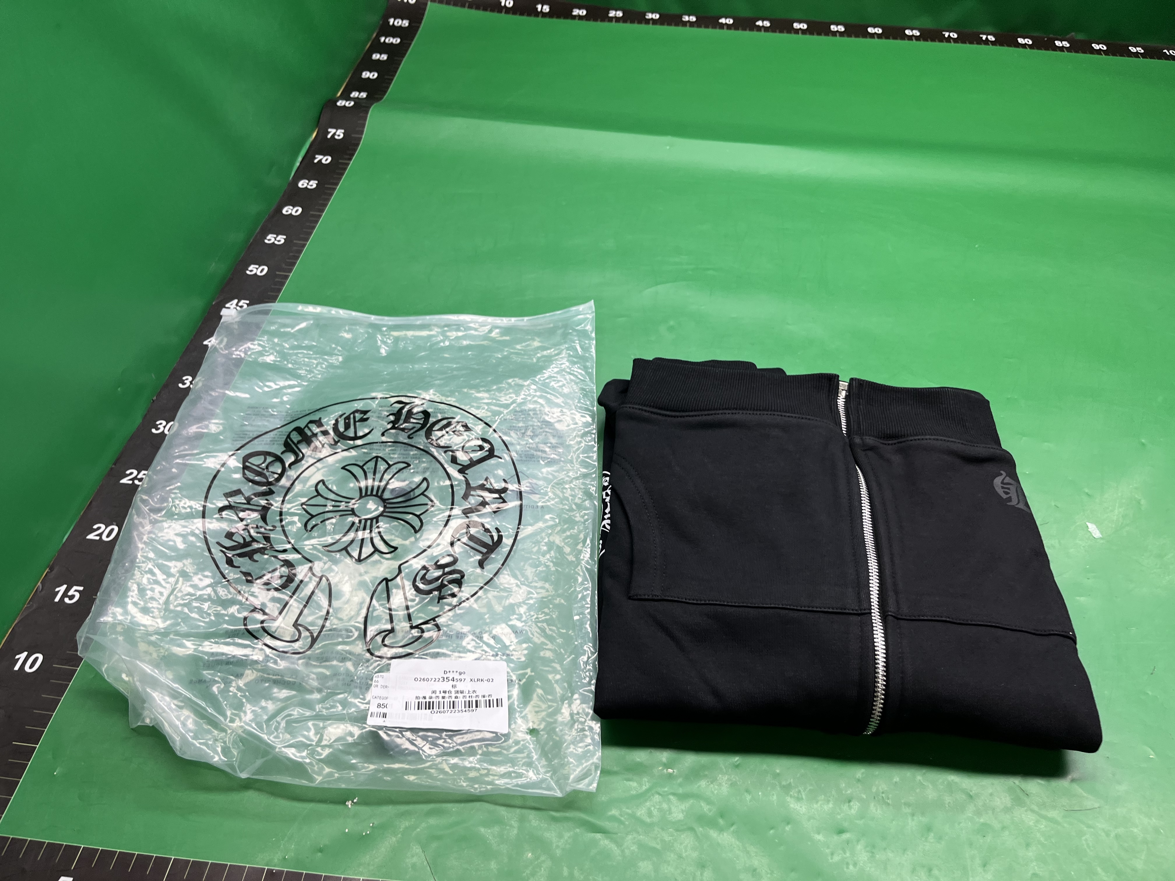 26新款跨境马蹄花拉链连帽卫衣男宽松潮牌情侣款纯棉印花外套 — miniatura QC 3