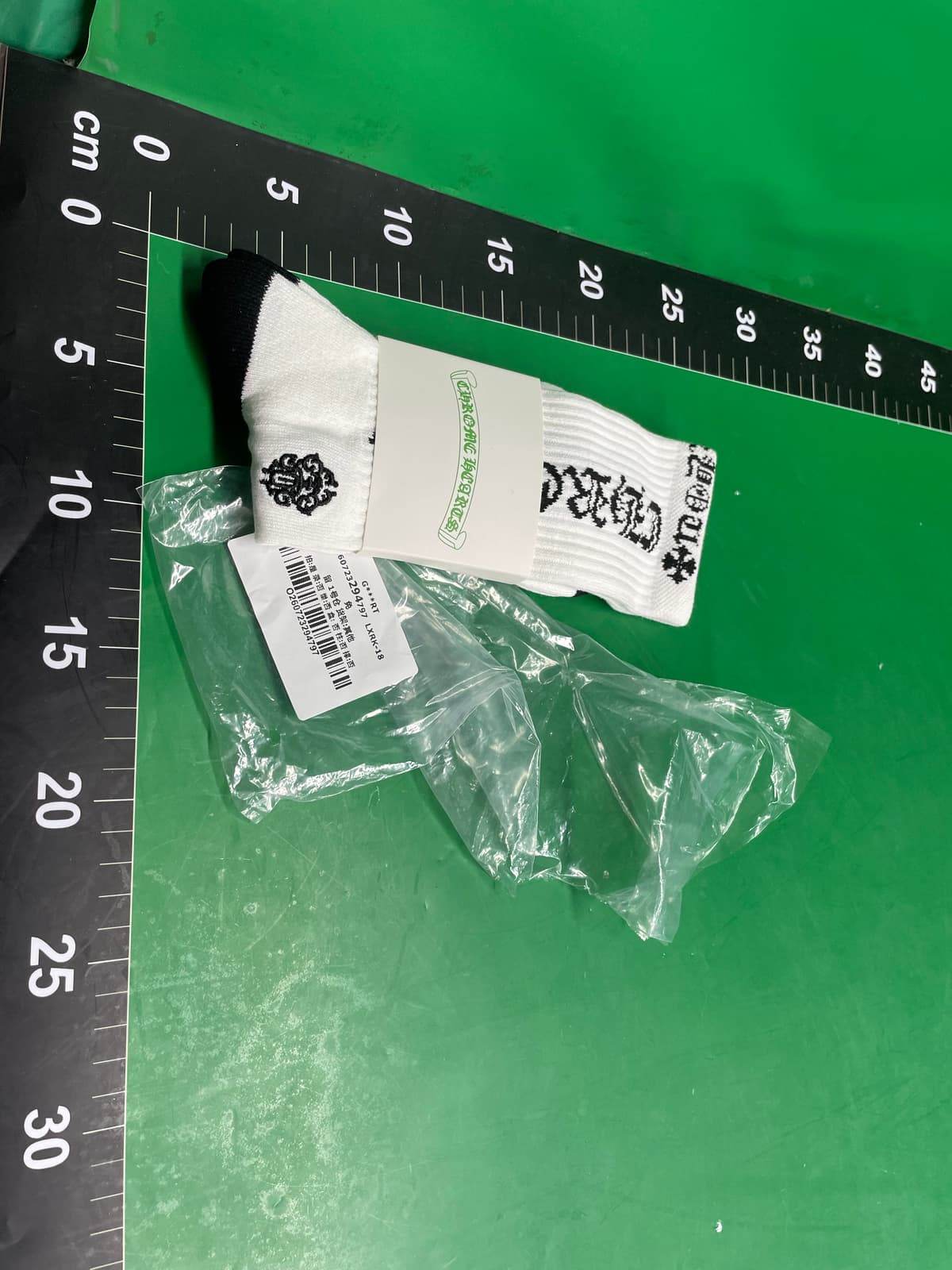 克罗爱心袜子毛巾底条纹涂鸦红唇刺绣标瑞典潮袜跨境专供 — miniatura QC 4