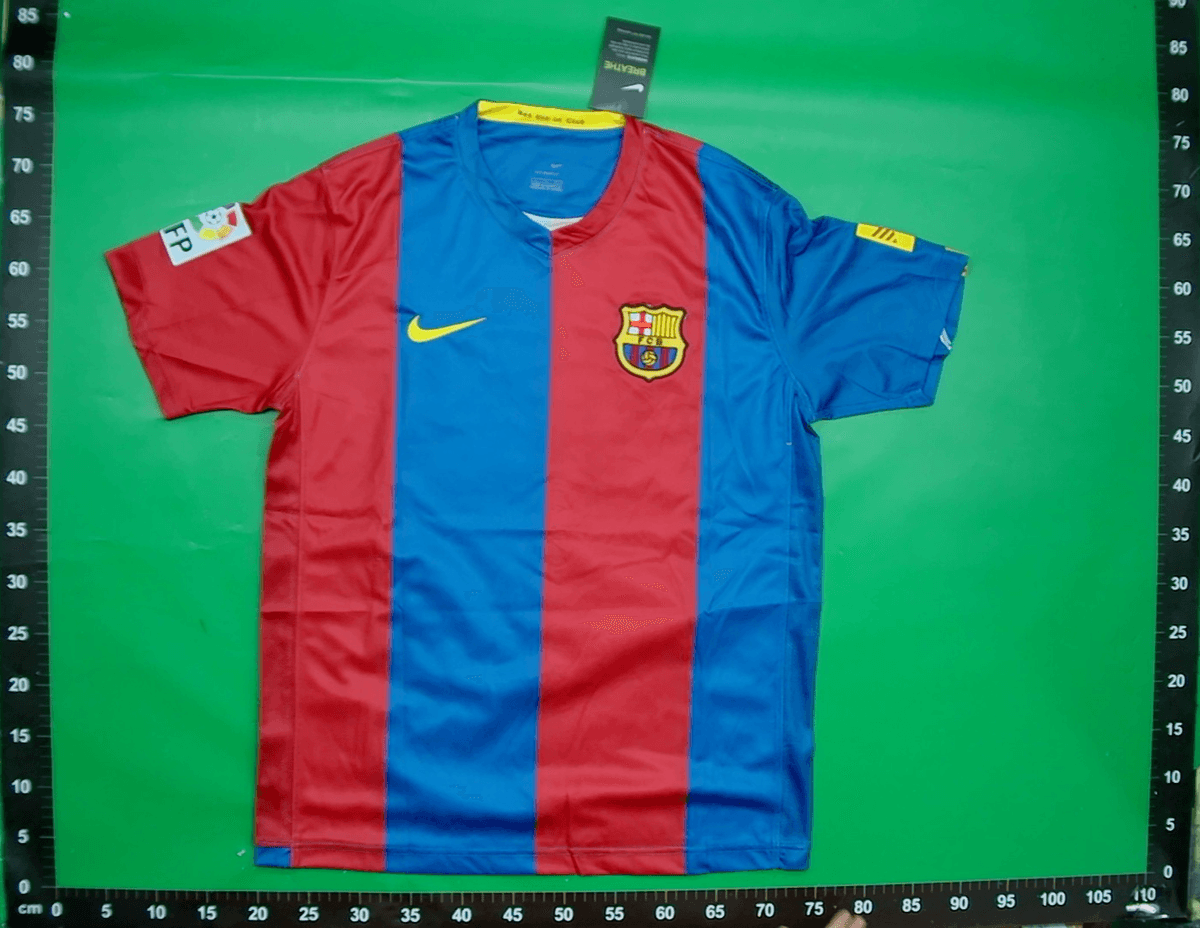 复古足球服法国梅西内马尔Vintage football uniform厂家直销 — foto QC 1