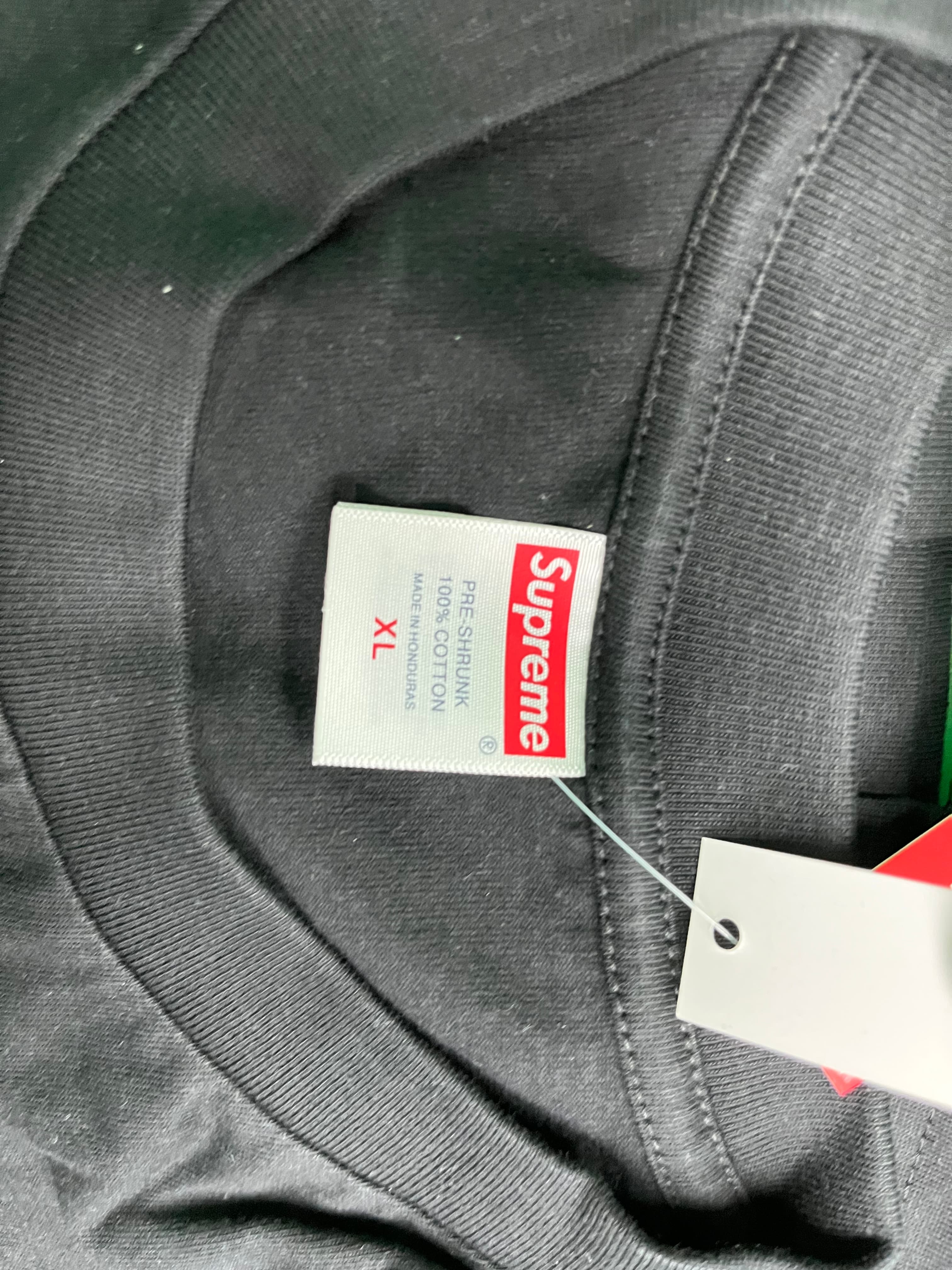 Supreme SS26  美式复古10号数字印花网眼橄榄球短袖男女同款T桖 — foto QC 1