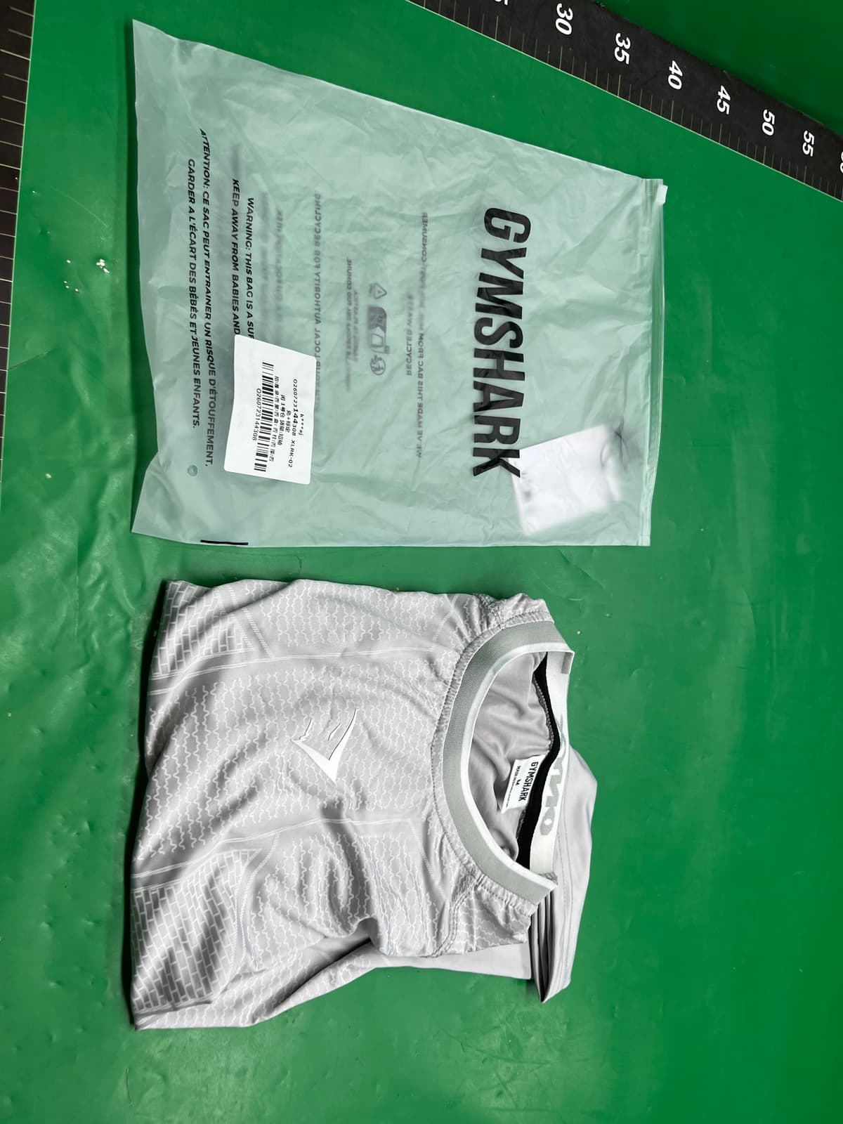 GYM鲨鱼ONYX V1男士修身T恤运动健身弹力圆领短袖紧身上衣训练衣 — miniatura QC 3