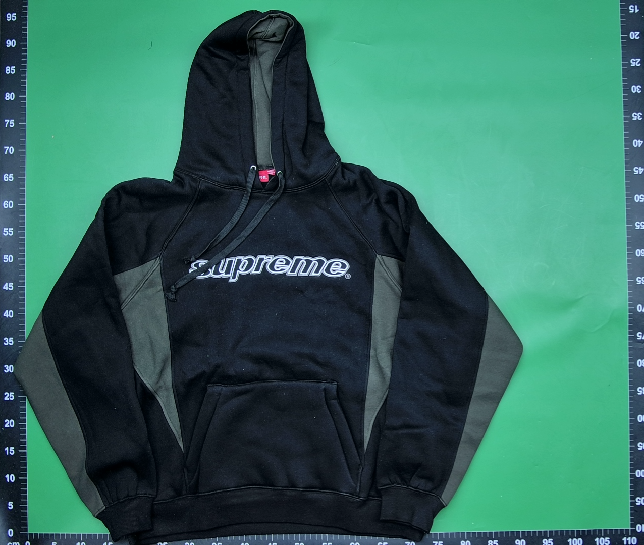 SUPREME 24FW发热华夫格加绒卫衣男女情侣款贴布图案拉链帽衫潮牌 — miniatura QC 2