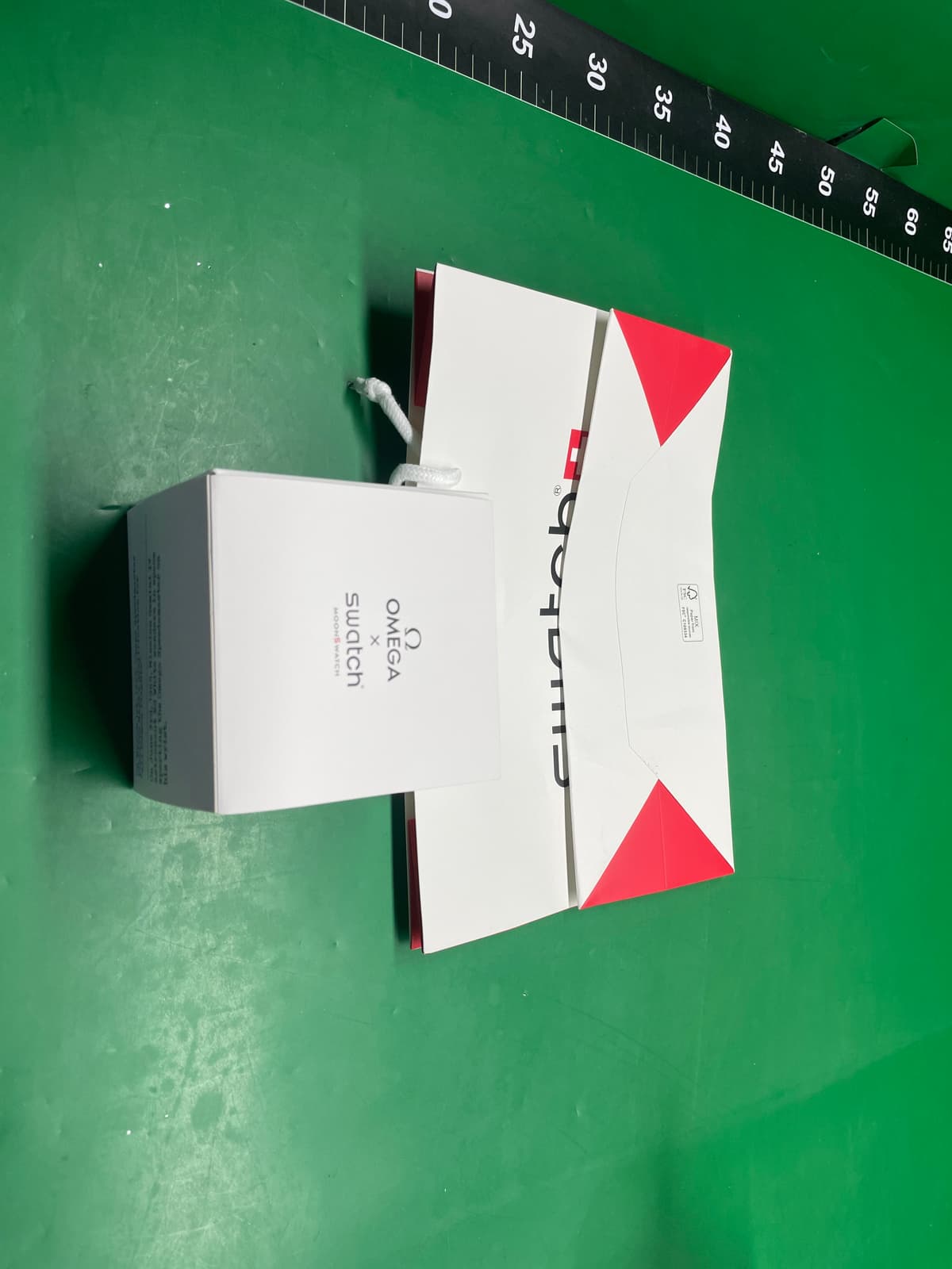 欧米联名Swatc石英防水计时手表ins风微商一件代发腕表大表盘胶带 — miniatura QC 3