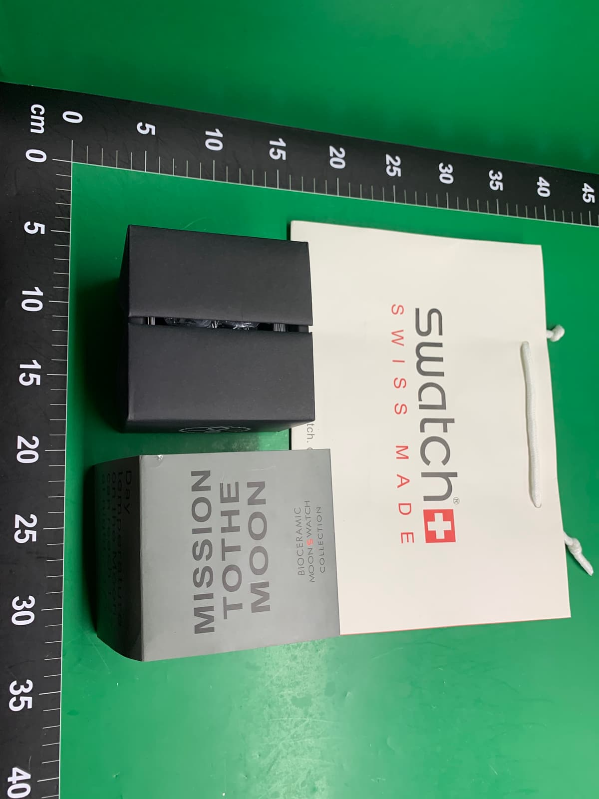 欧米联名Swatc石英防水计时手表ins风微商一件代发腕表大表盘胶带 — miniatura QC 4
