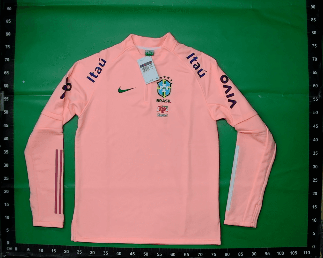 Brazilian Football Windbreaker Cotton Jacket Inter Milan Arsenal Chelsea Men's and Women's Windbreaker with Thin Fleece Lining — miniatura QC 5