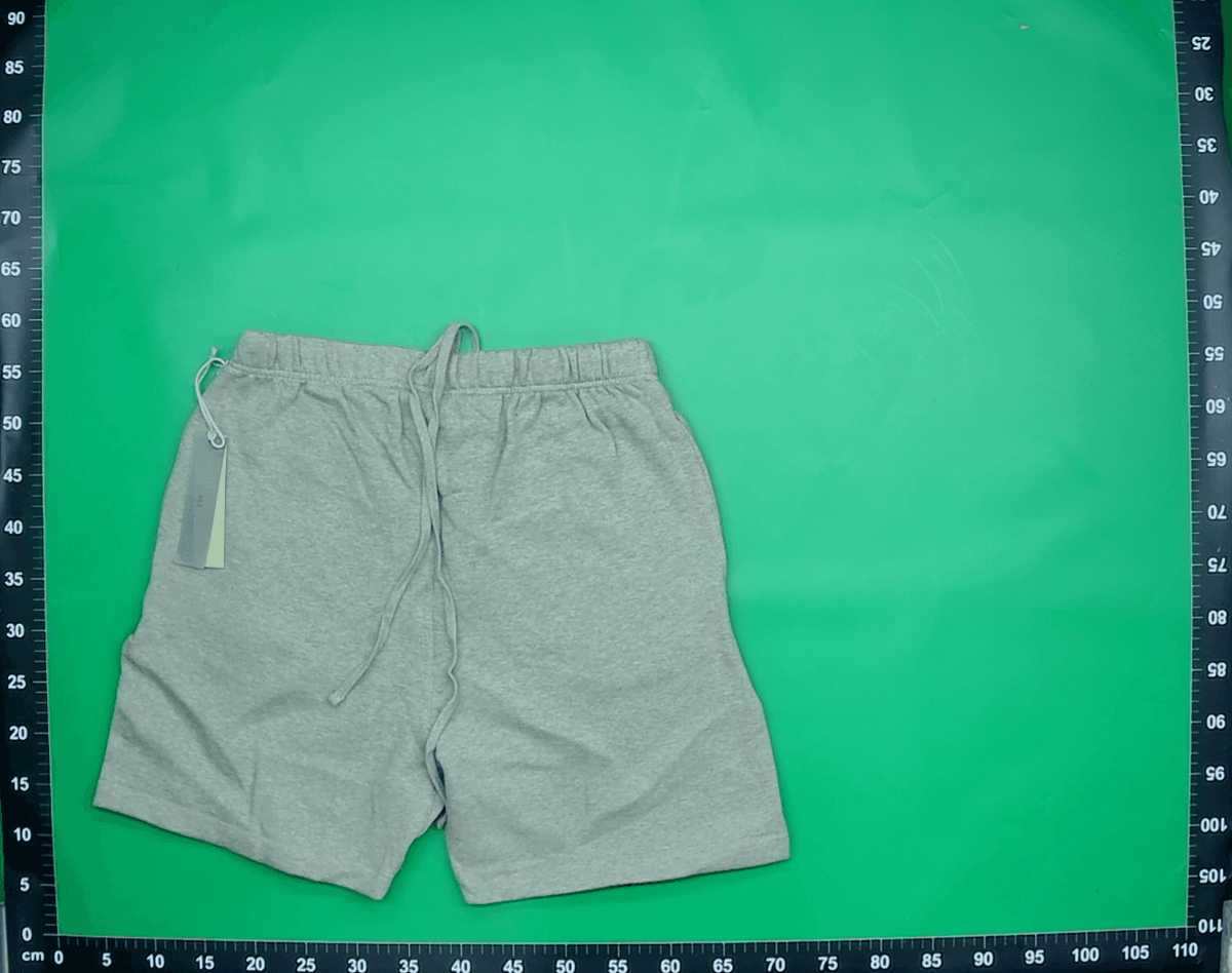 ss22-Essentials小标植绒薄款五分短裤SHORT — miniatura QC 4