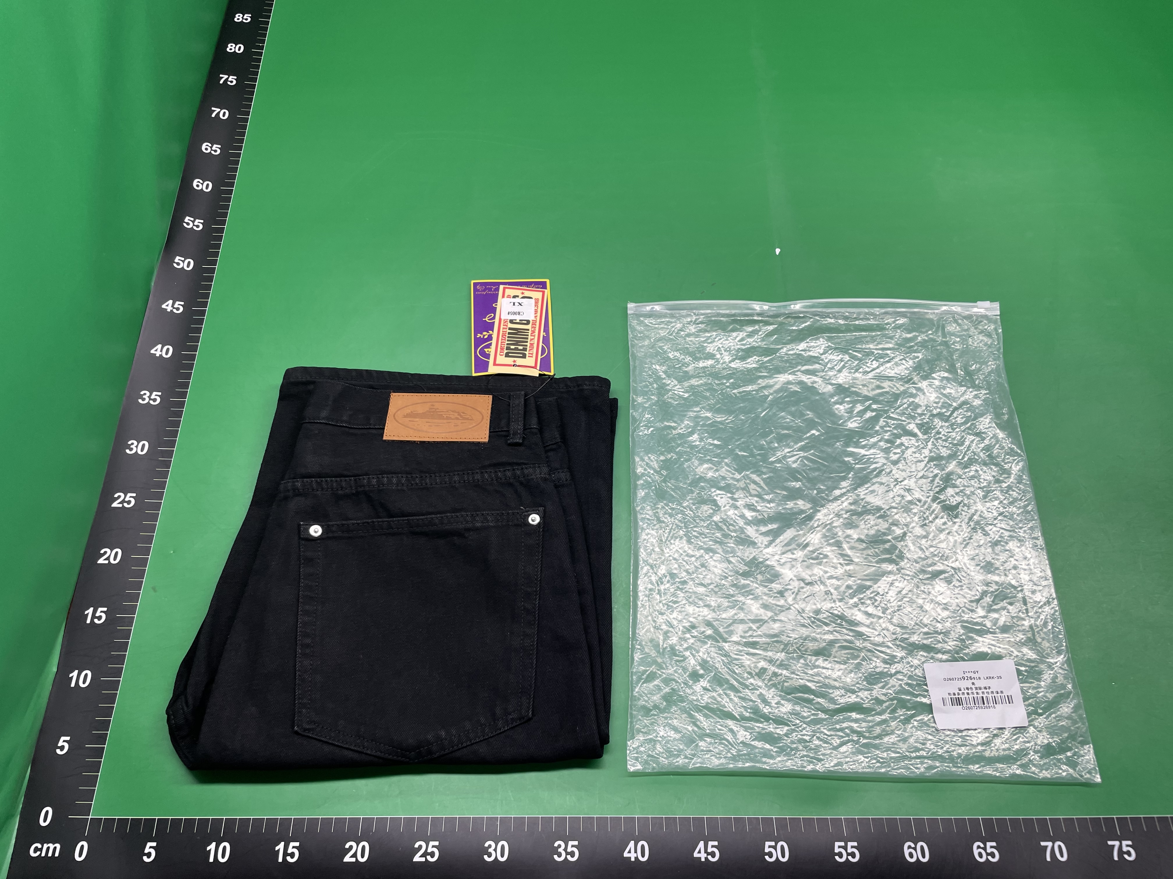 corteiz牛仔套装西部牛仔夹克外套宽松牛仔裤跨境夏季四季适用 — miniatura QC 5