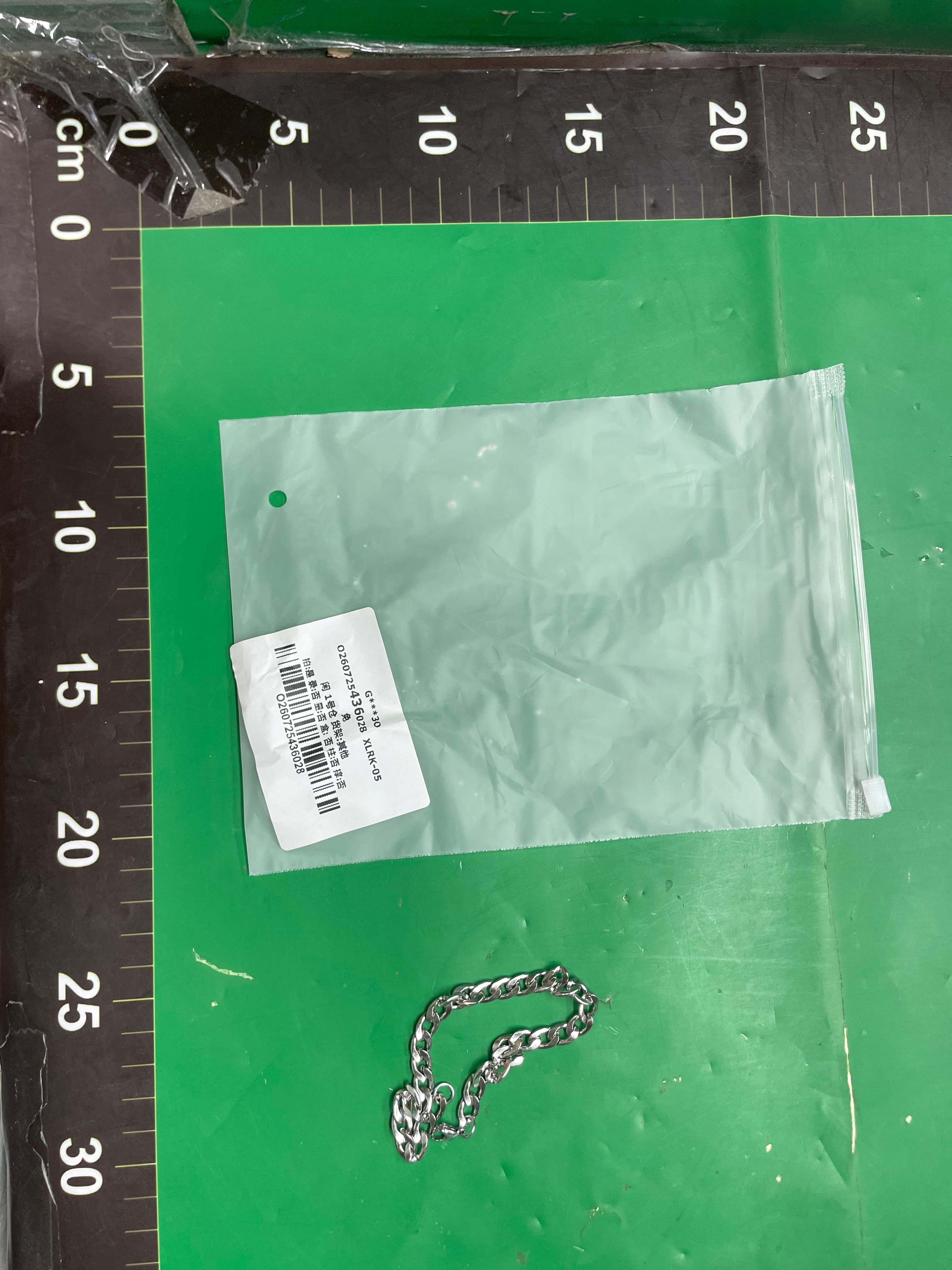 不锈钢嘻哈nk男士钛钢古巴链配饰链子毛衣链小众首饰项链几何型 — foto QC 1