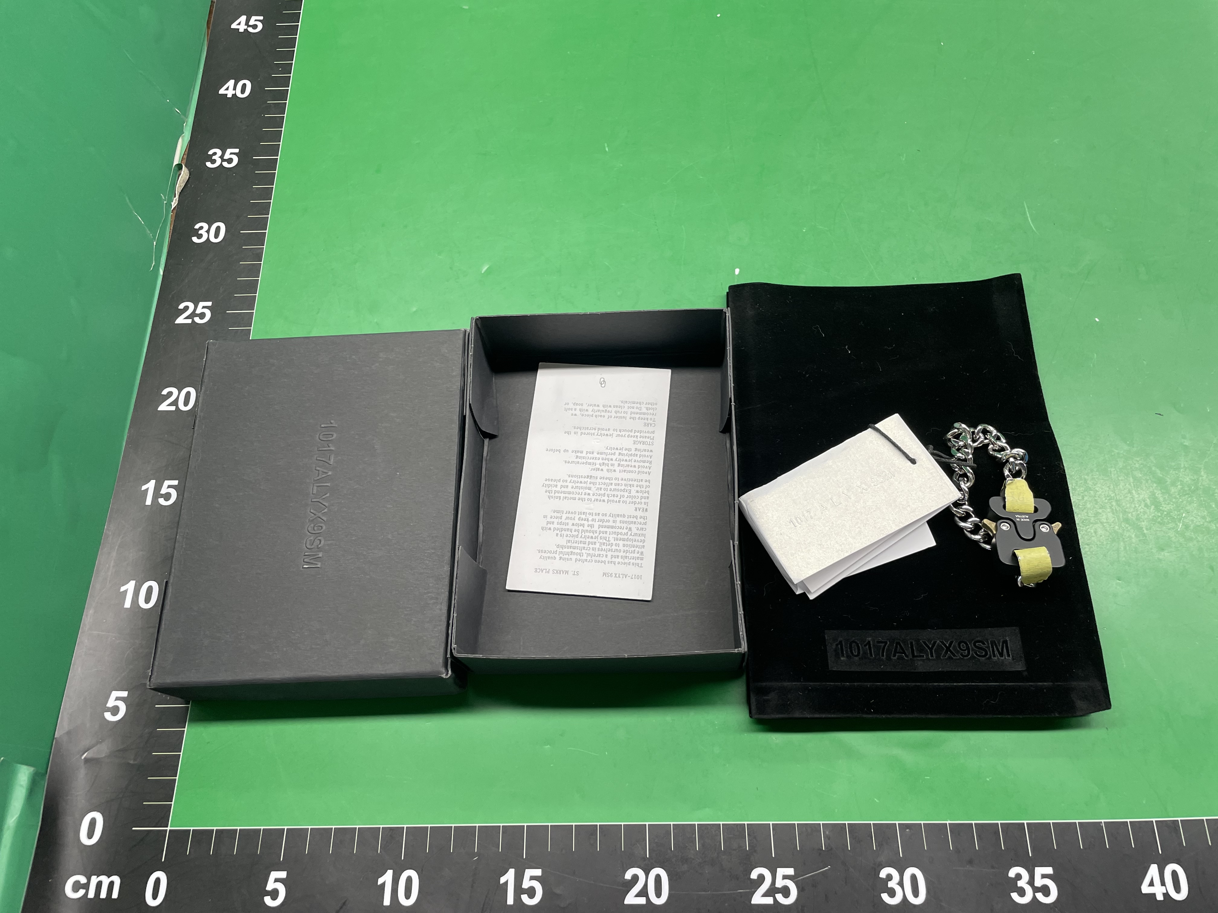 1017 ALYX 9SM工业风机能金属插扣手链男女情侣款手环ins潮流 — miniatura QC 3