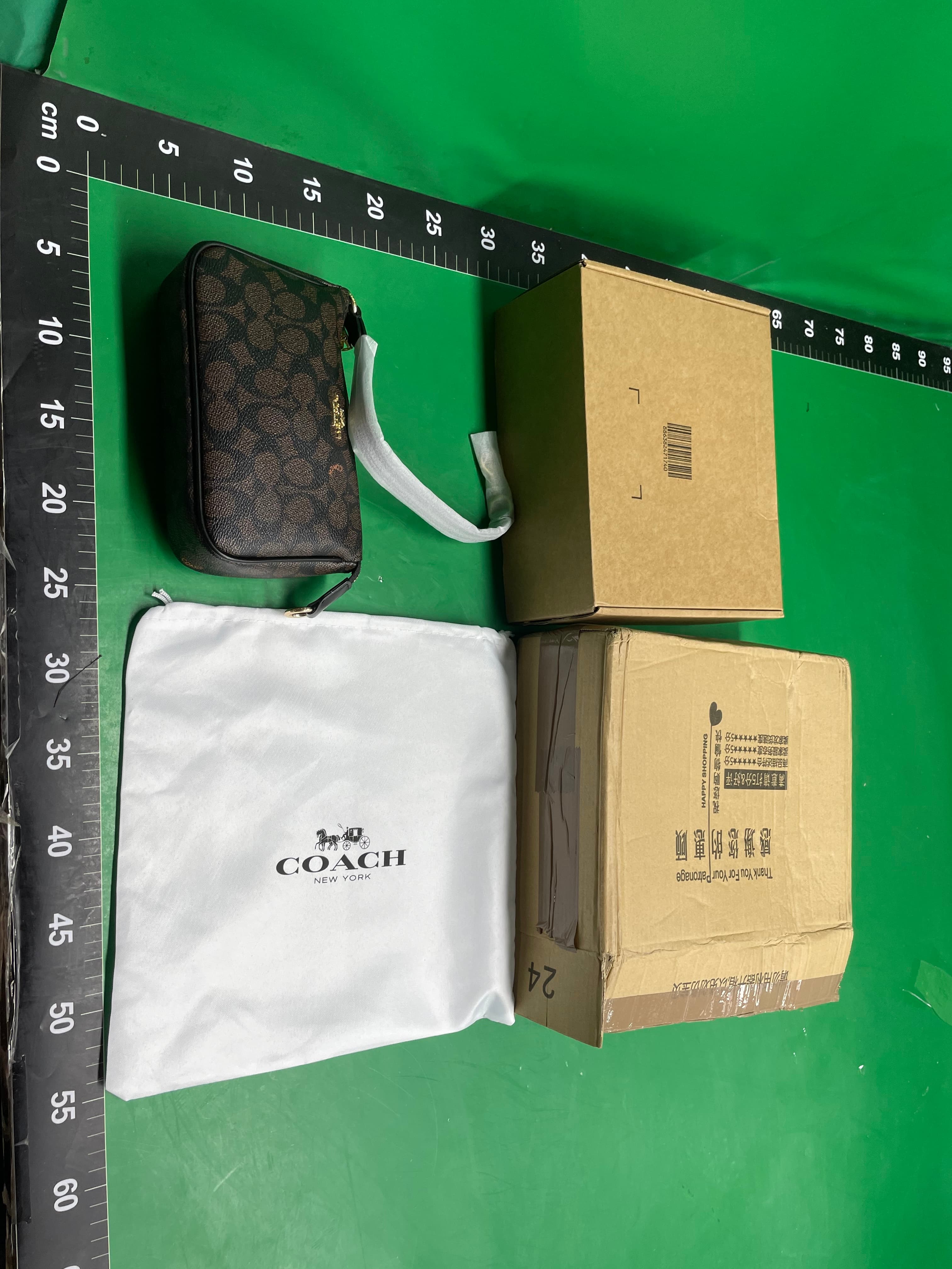 C蔻家高品质复古满印老花腋下手提包时尚百搭单肩斜挎麻将女包包 — foto QC 1