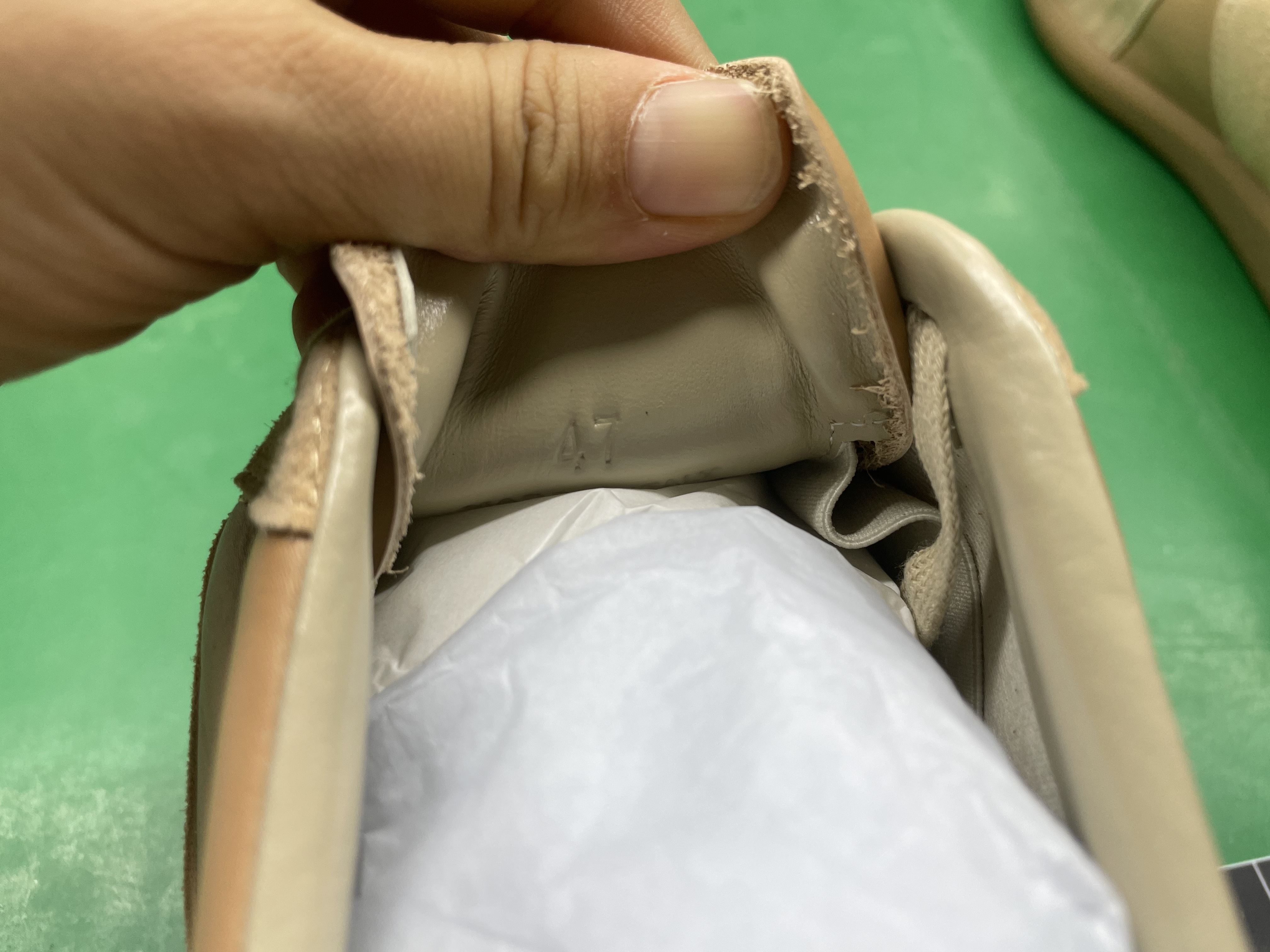 高定小众经典复古百搭涂鸦泼墨德训鞋男女同款情侣真皮小白鞋板鞋 — miniatura QC 2