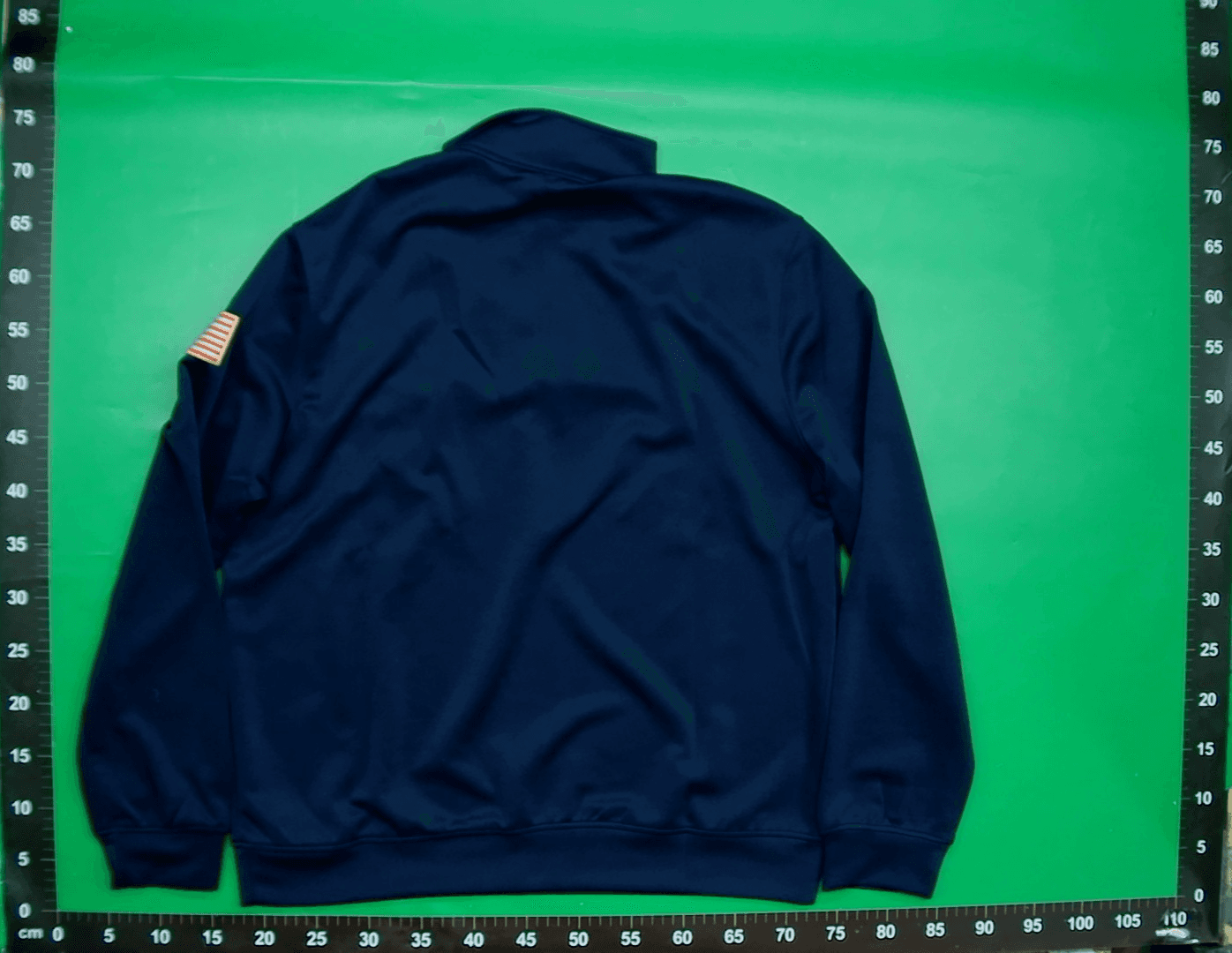 European and American Style Cool Long-Sleeve Loose Sweatshirt Thickened Jacket Ins Trend Spring and Autumn Half-Zip Oversized Unisex — miniatura QC 3