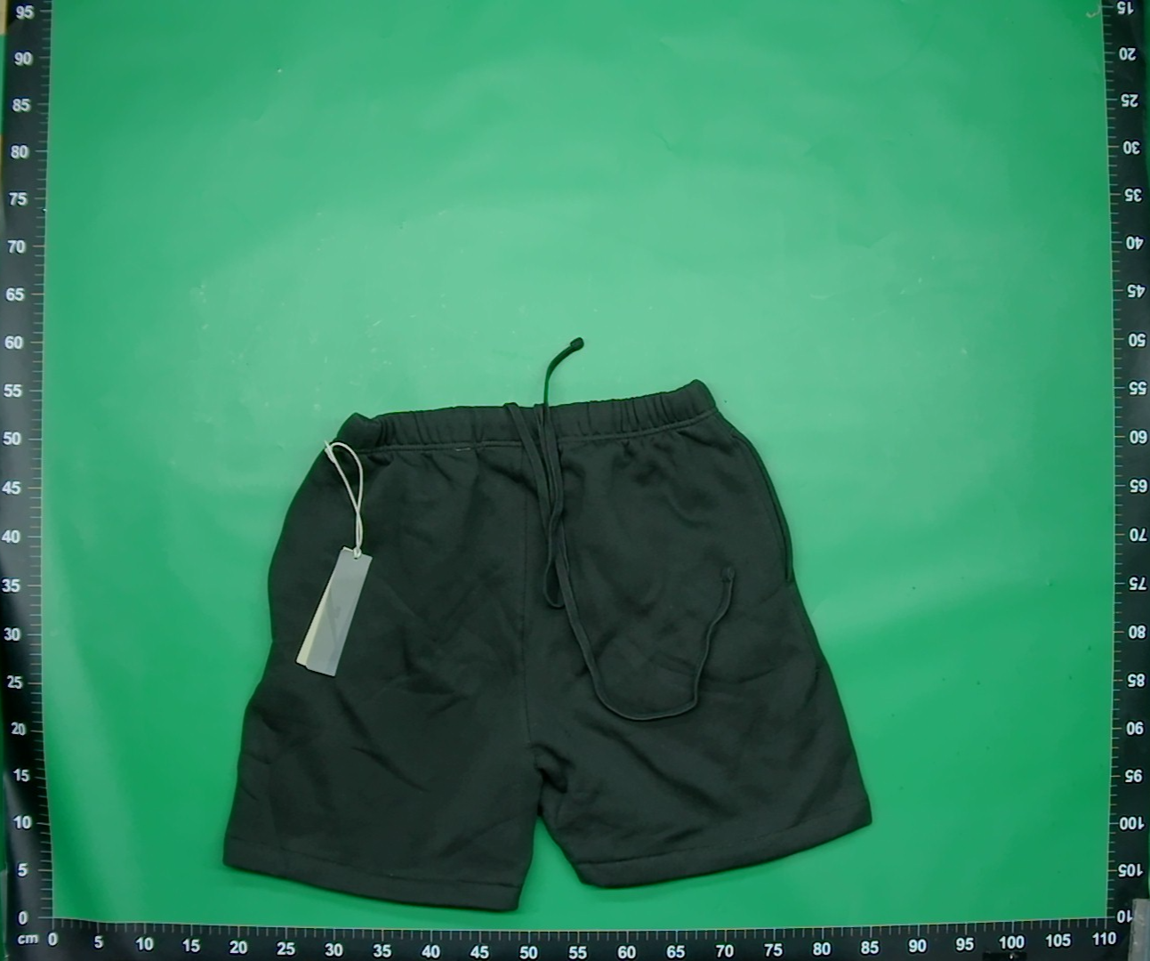 1977铁黑短裤-Essentials抓绒潮牌休闲5分SHORTS百直筒宽松薄款 — miniatura QC 4