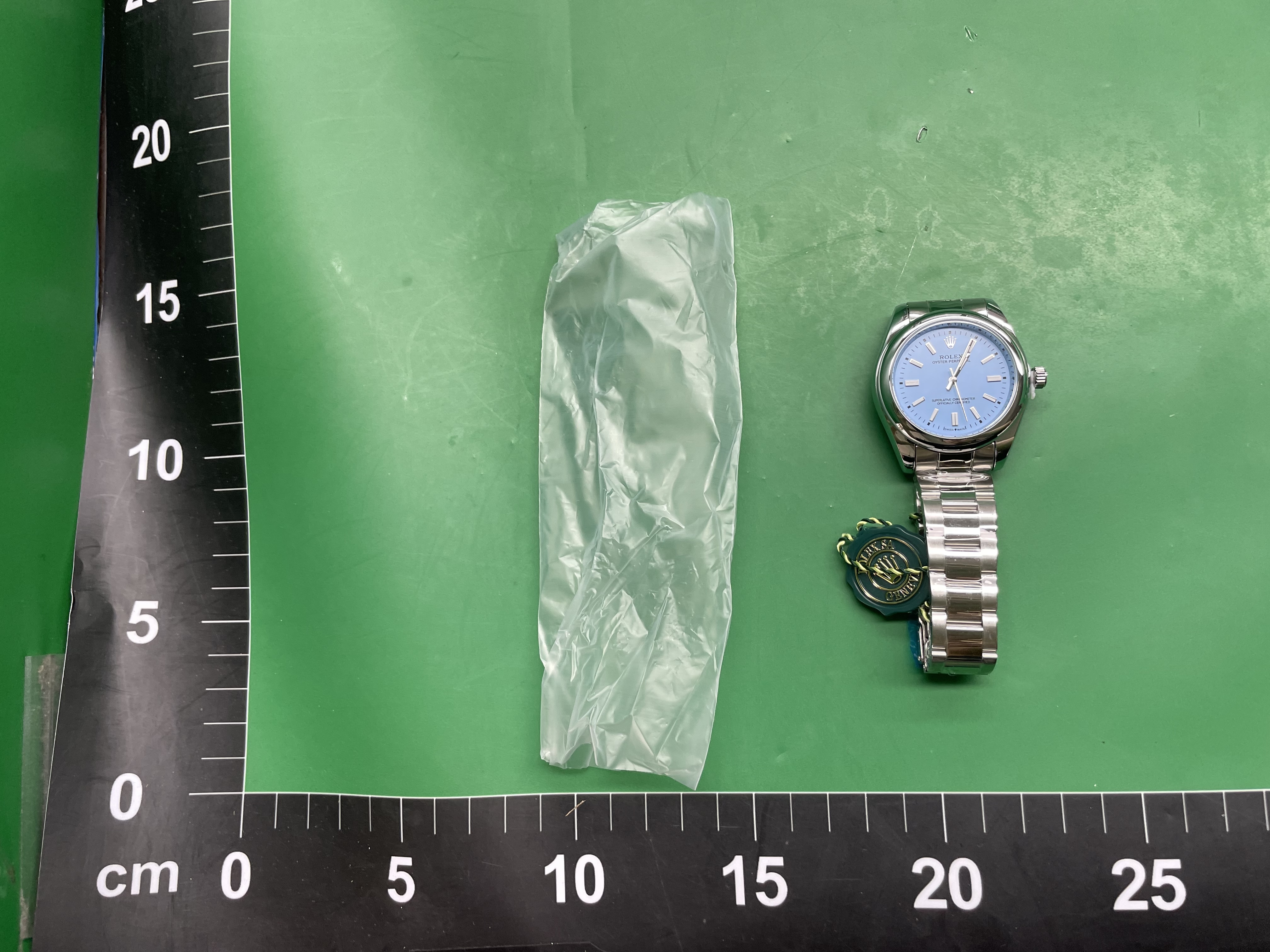 夏日爆款个性彩盘情侣手表男女同款日历窗简约休闲石英钢带腕表 — miniatura QC 2