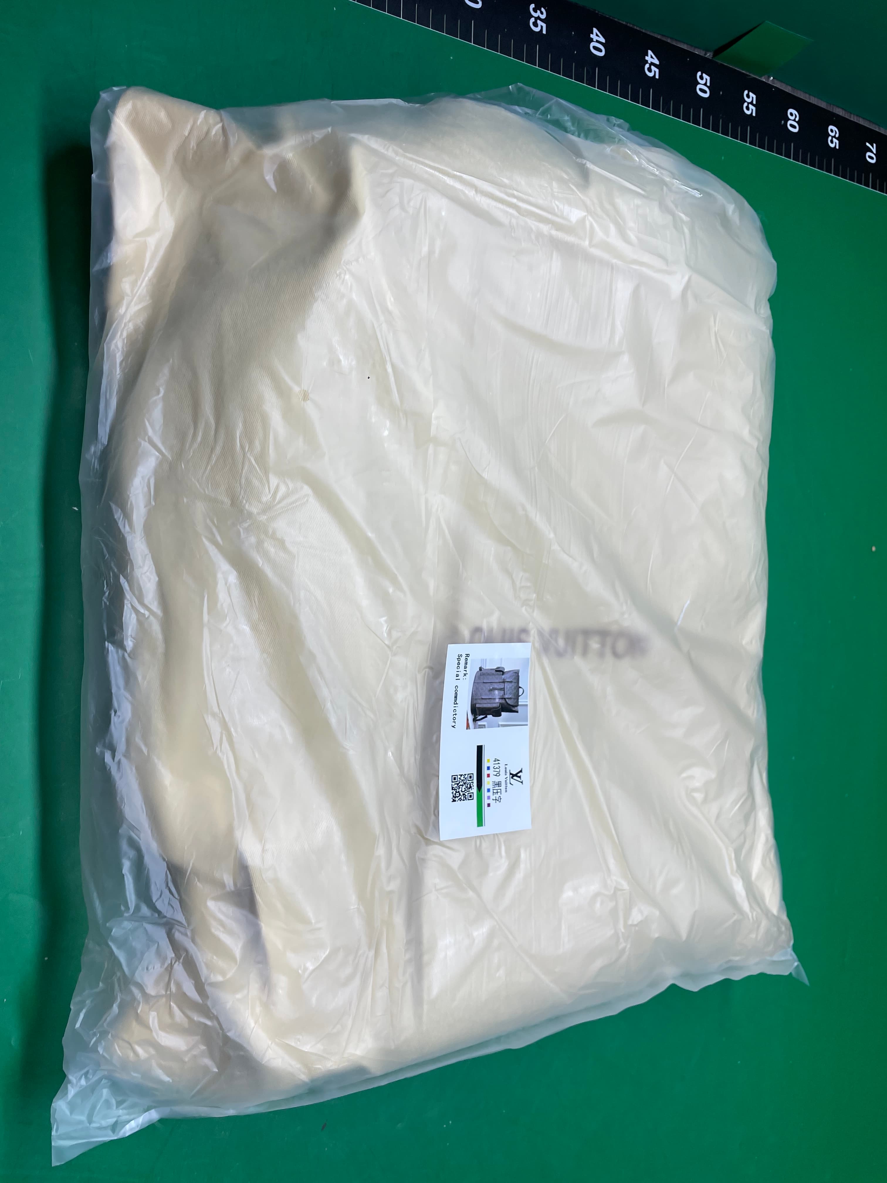 新款潮牌真皮男士双肩包时尚百搭斜挎包多功能大容量旅行包学 — foto QC 1