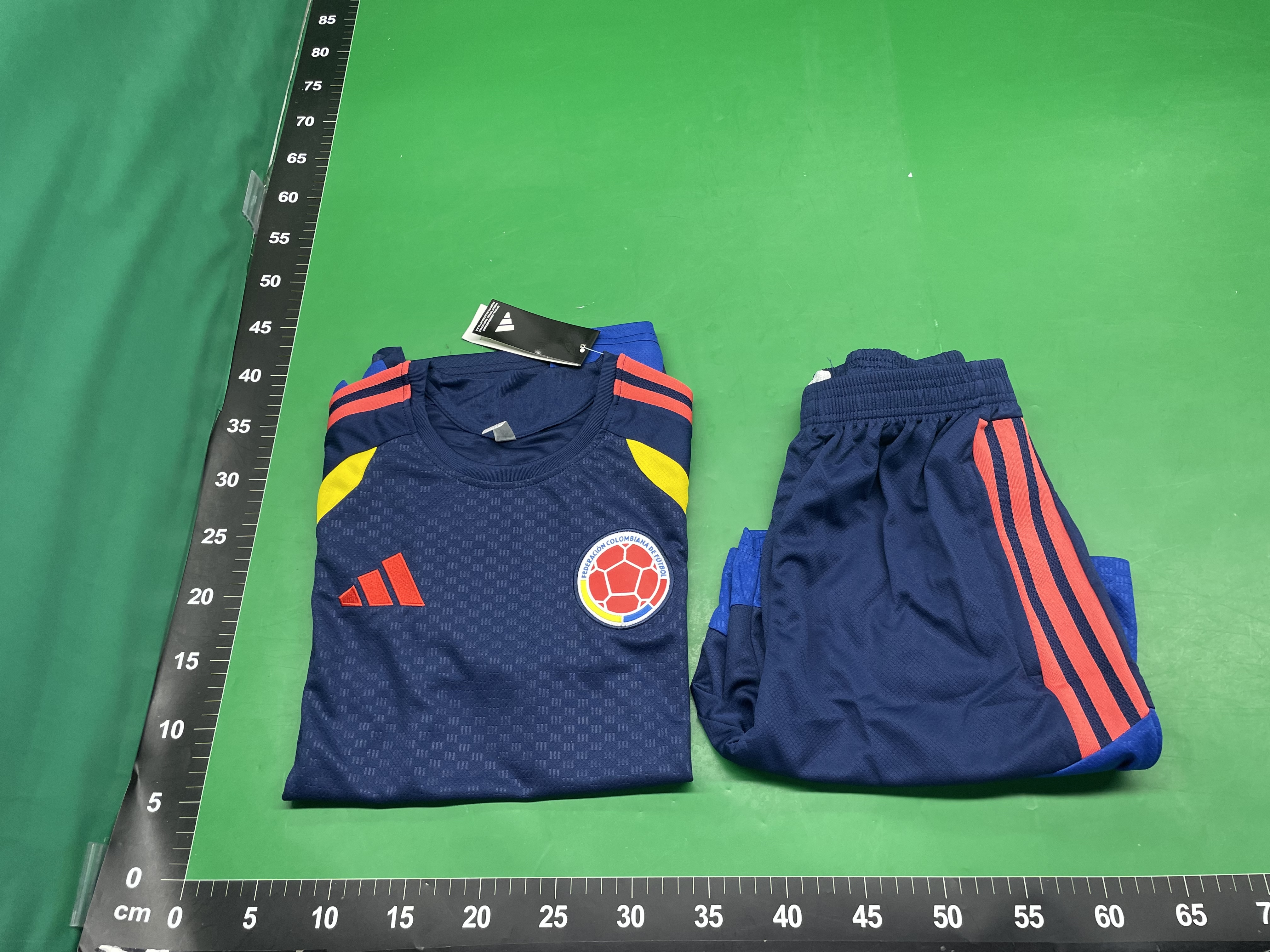 欧洲杯国家队葡萄牙意大利法国德国巴西荷兰短袖足球训练服套装 — miniatura QC 3