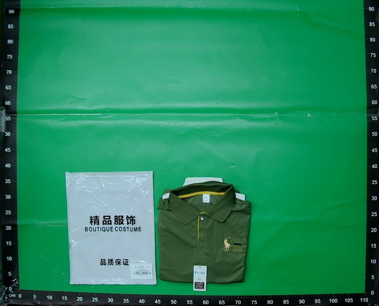 商务短袖衫男夏季美式运动刺绣翻领透气短袖T恤男2025春秋新款男 — foto QC 1