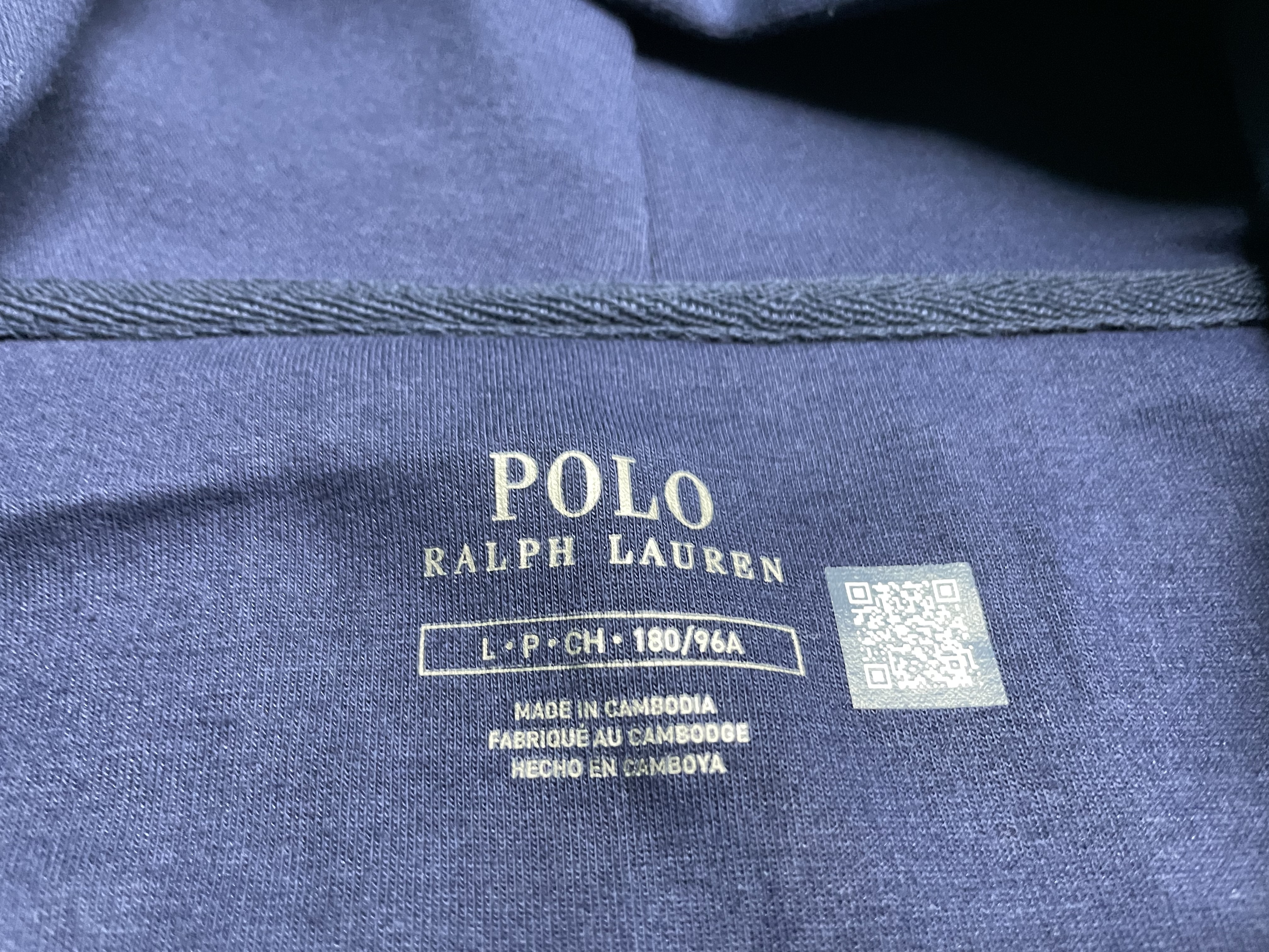 跨境专供拉夫RL基础款小马刺绣Logo连帽卫衣男女款拉链外套潮纯色 — miniatura QC 4