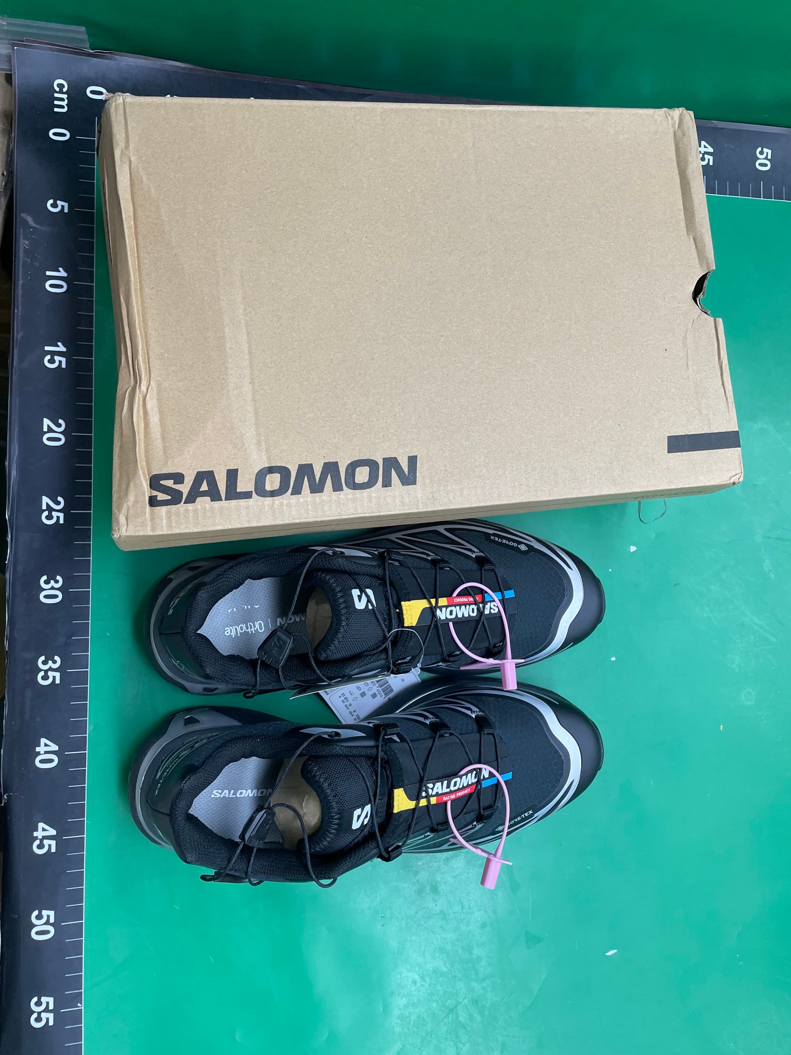 登山鞋洛蒙 SaloNon XA PRO 3D 灰色陨石灰户外越野跑步鞋 492672 — miniatura QC 3