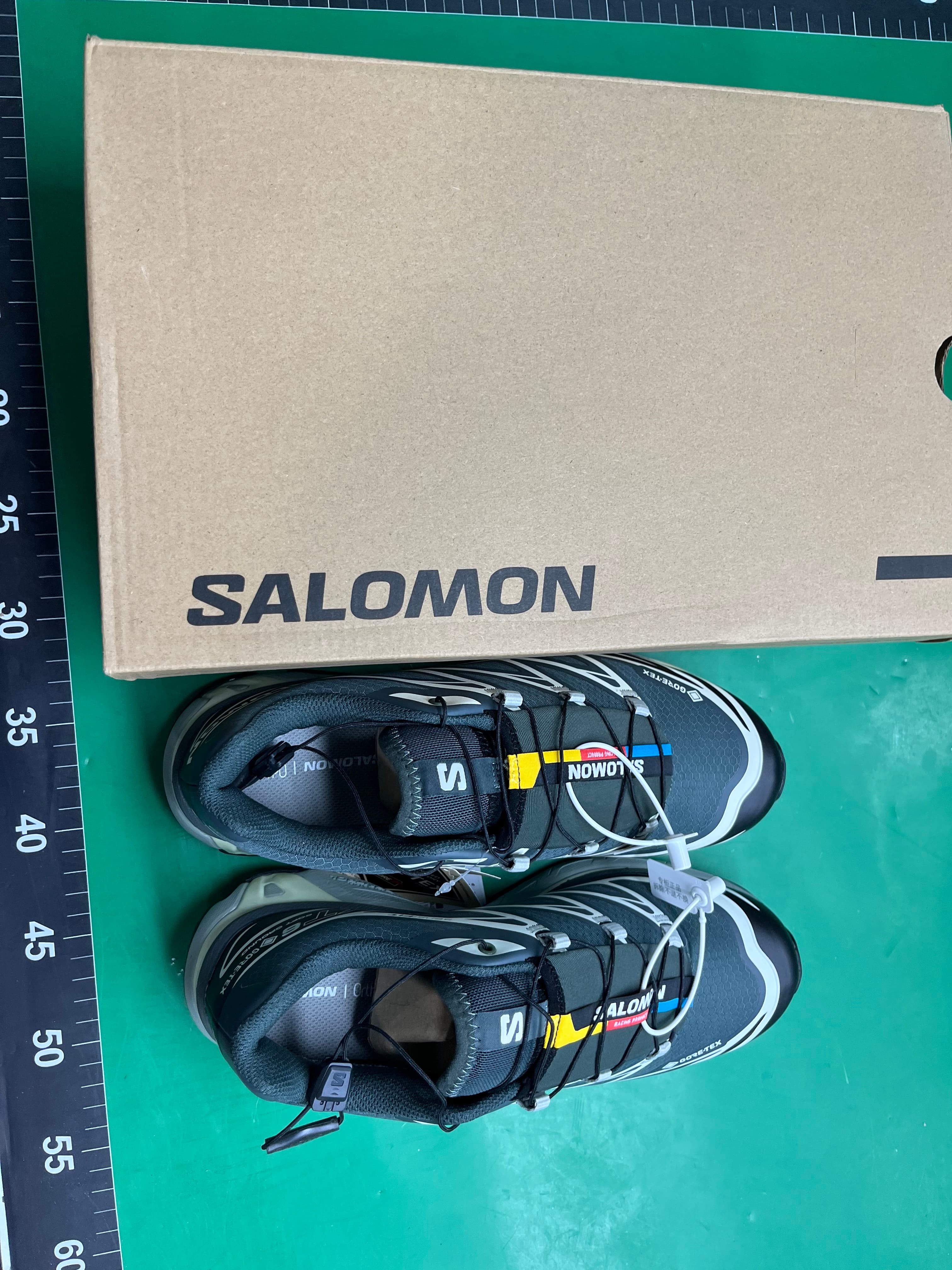 登山鞋洛蒙 SaloNon XA PRO 3D 灰色陨石灰户外越野跑步鞋 492672 — miniatura QC 2