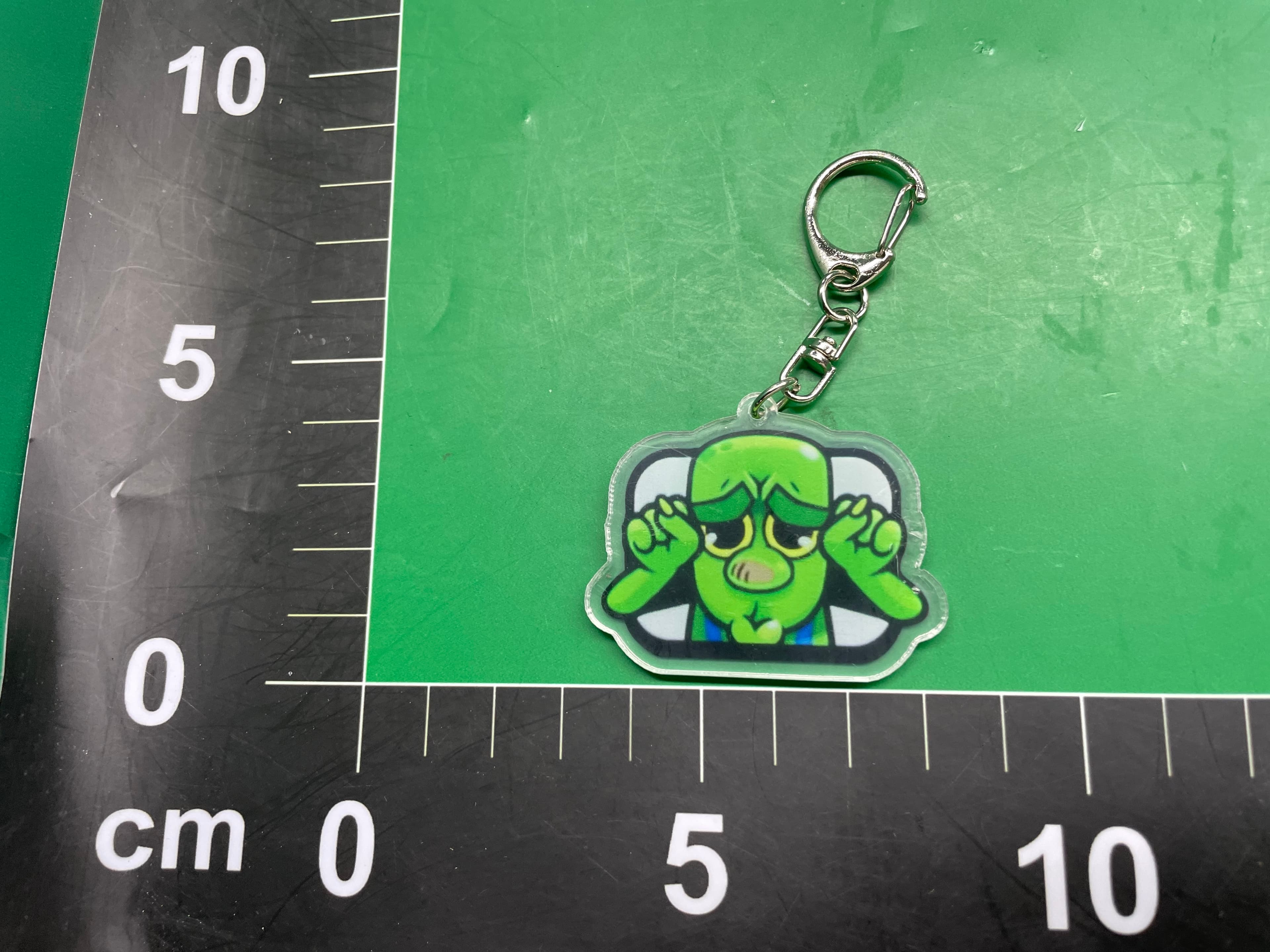 Royal Battle Goblin Emoticon Acrylic Keychain Pendant Game Peripheral Mimi Mimi Backpack Accessory — foto QC 1