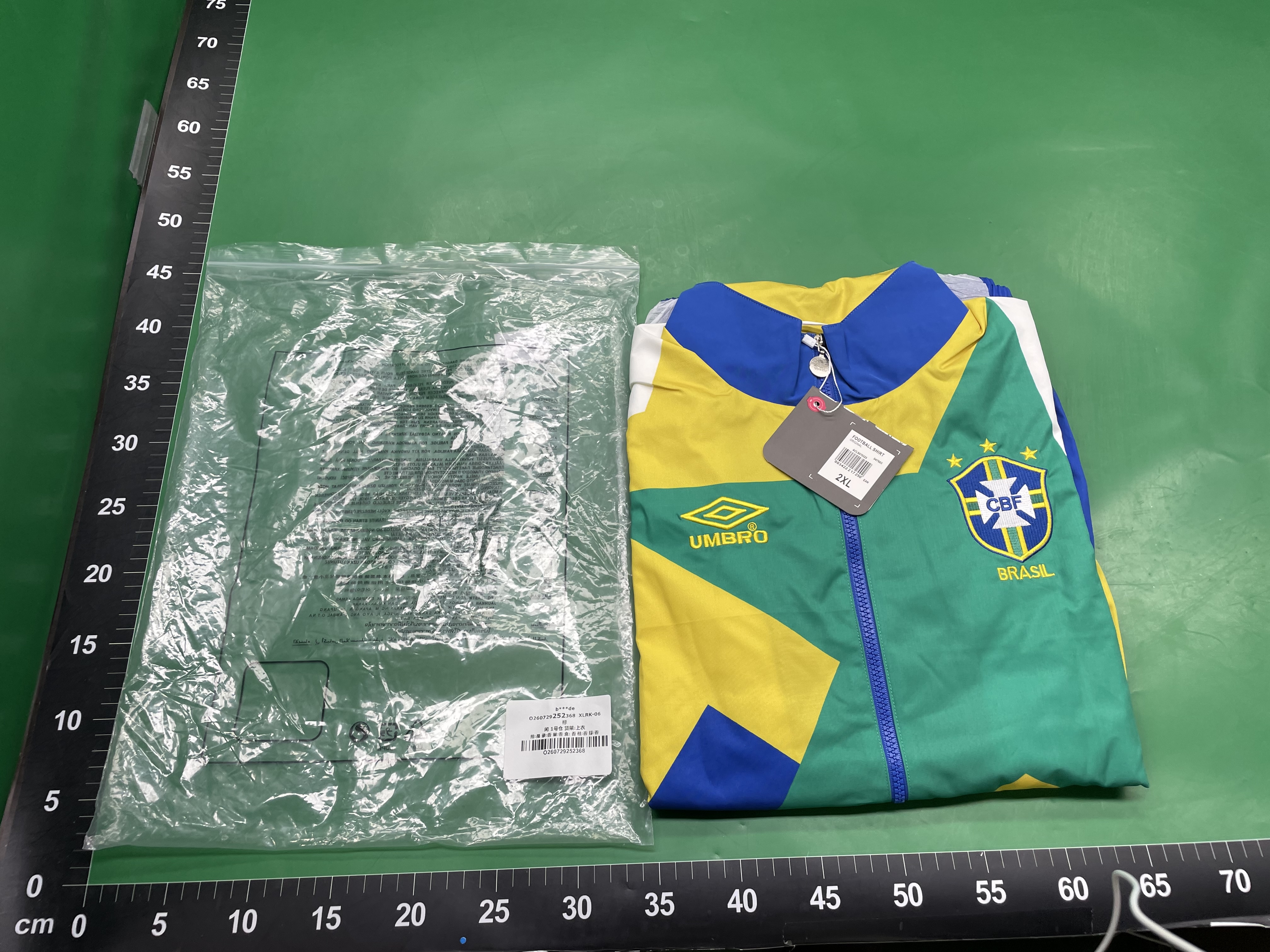 Vintage Thick Embroidered Windbreaker England Barcelona Manchester United Argentina France Ac Paris Football Windbreaker Jacket — foto QC 1