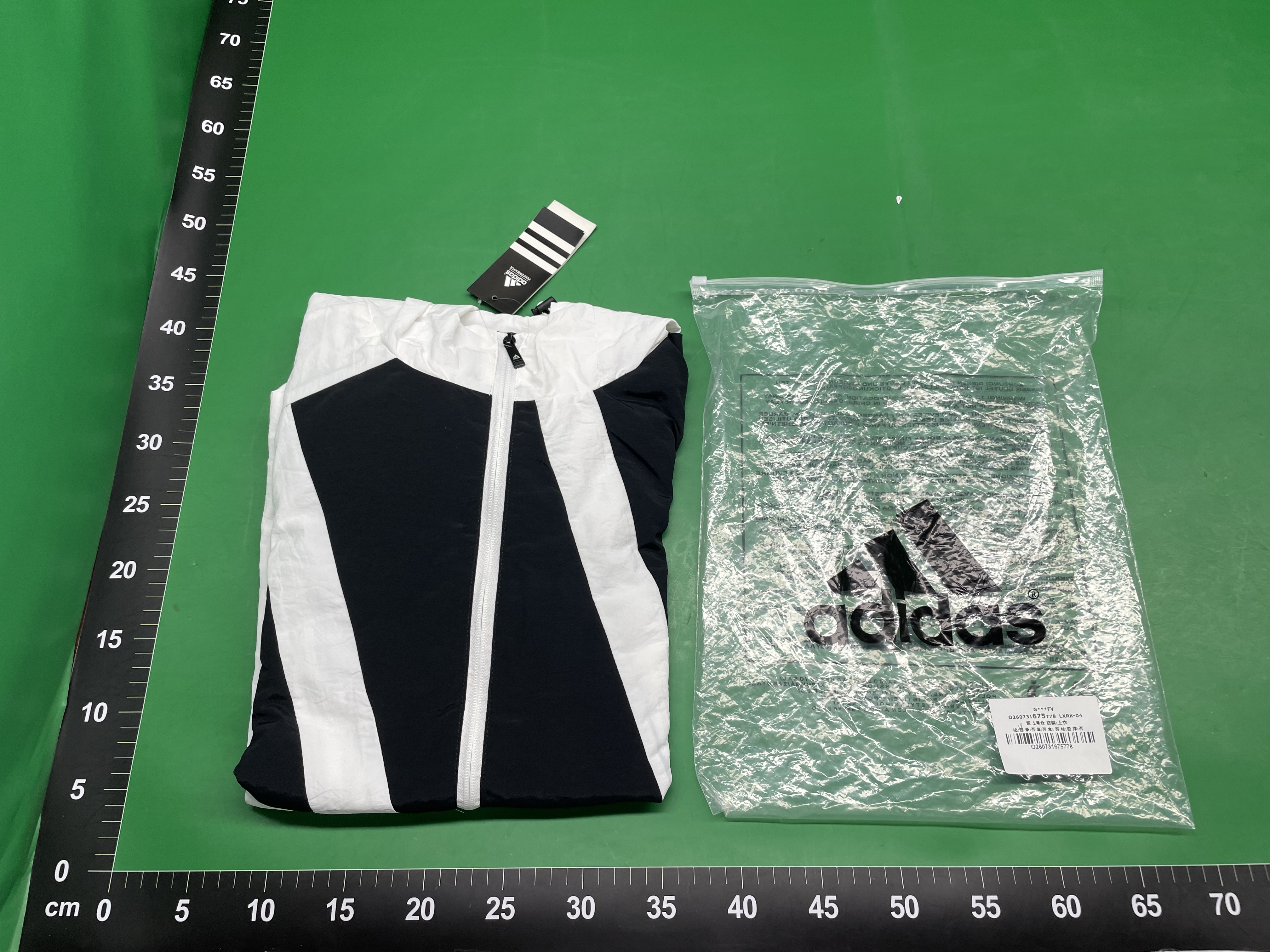 2025春季新款三条杠连帽运动服男女同款宽松休闲三叶草夹克男外套 — miniatura QC 4