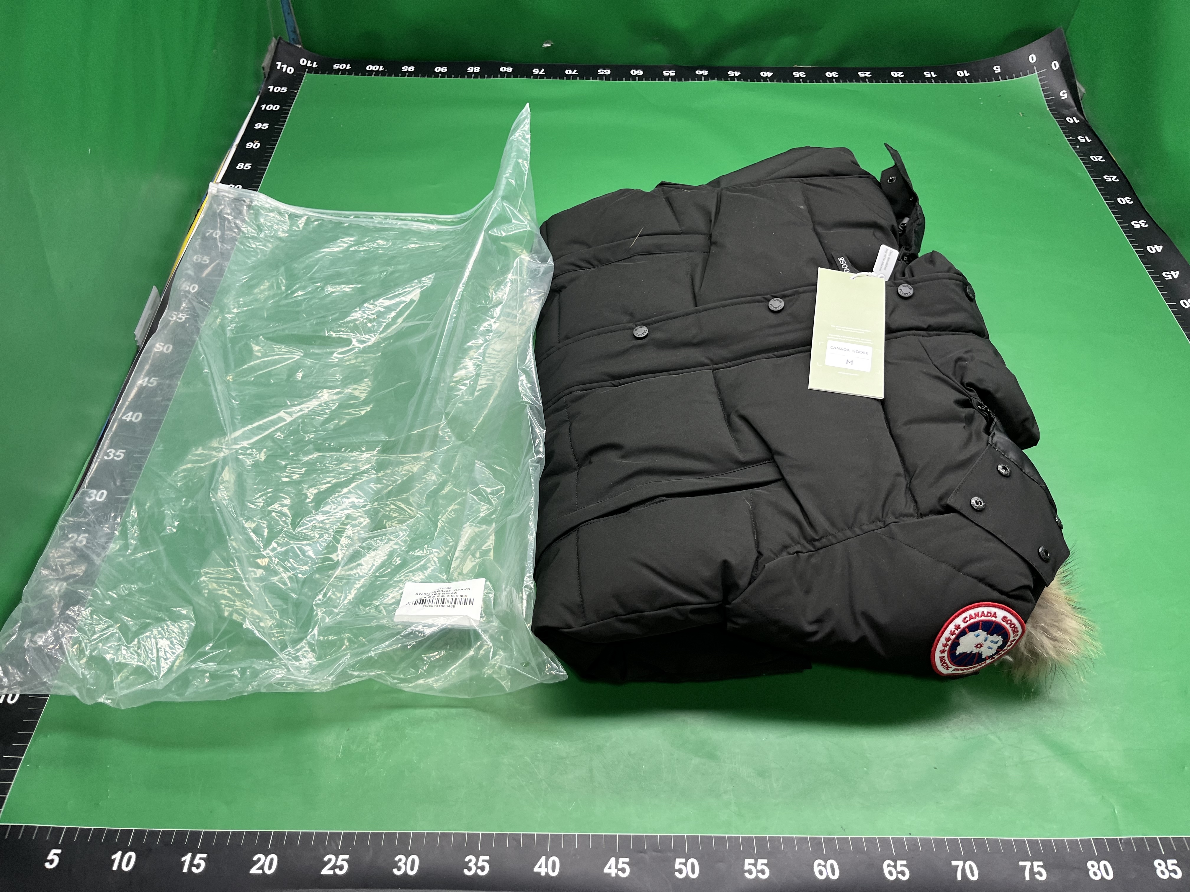 29款大鹅毛领大口袋男女同款派克棉服宽松连帽加厚保暖中长款外套 — miniatura QC 6