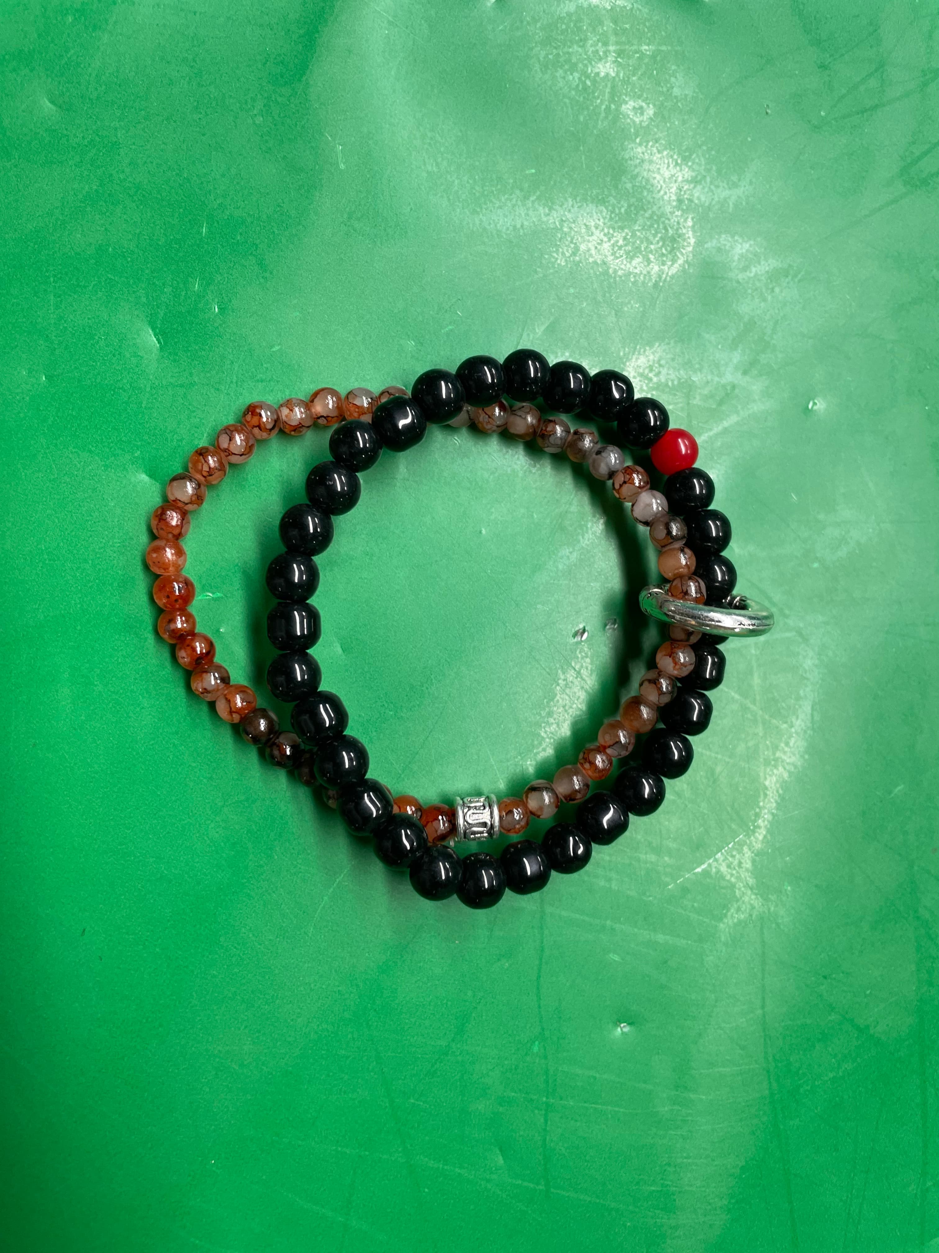 墨韵复古新中式手串批发古风暗黑潮流礼物男士手串国潮设计 — foto QC 1