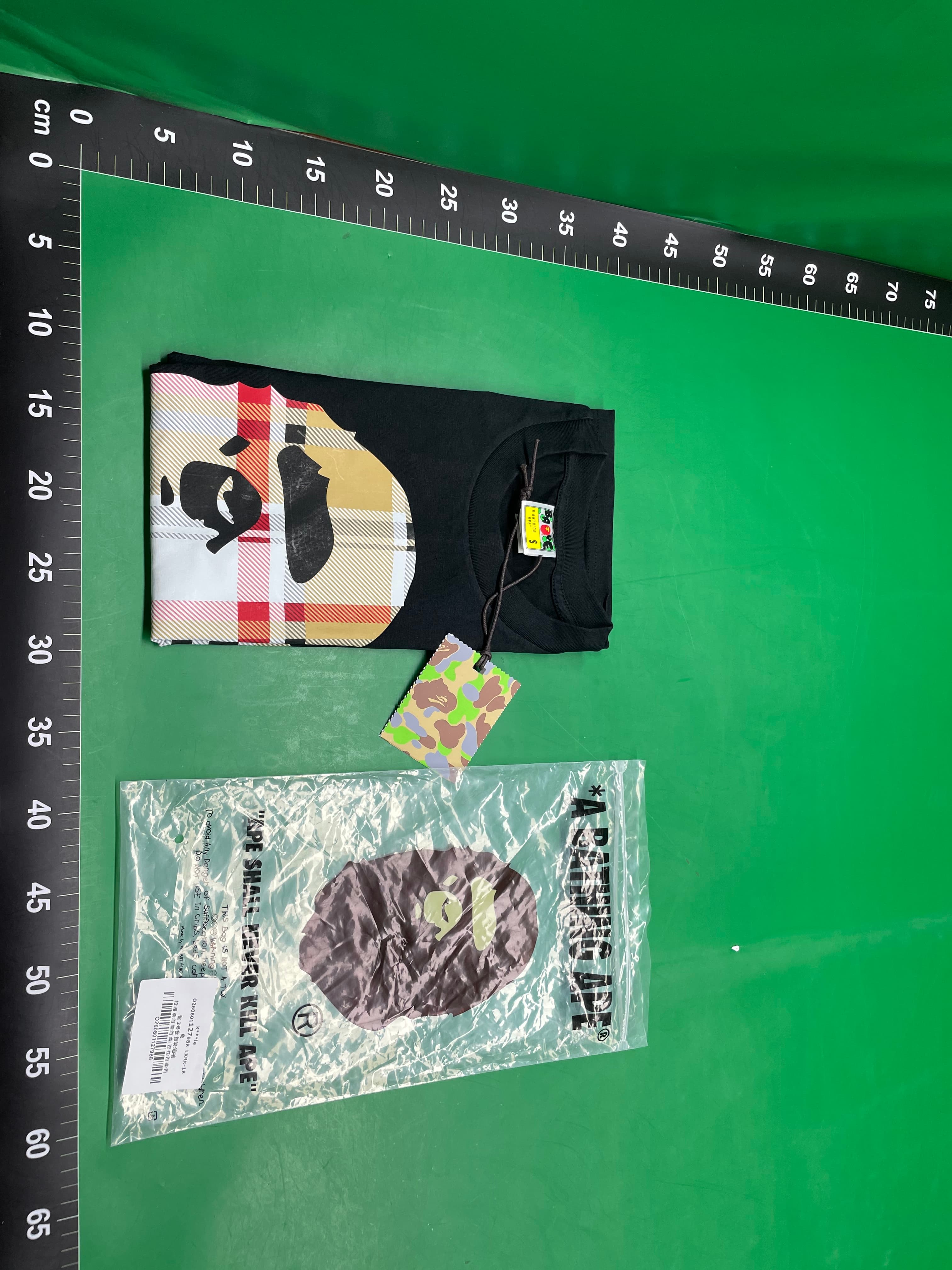 一件代发跨境外贸潮牌迷彩猿人头BY BATHING APE合集短袖t恤休闲 — miniatura QC 2