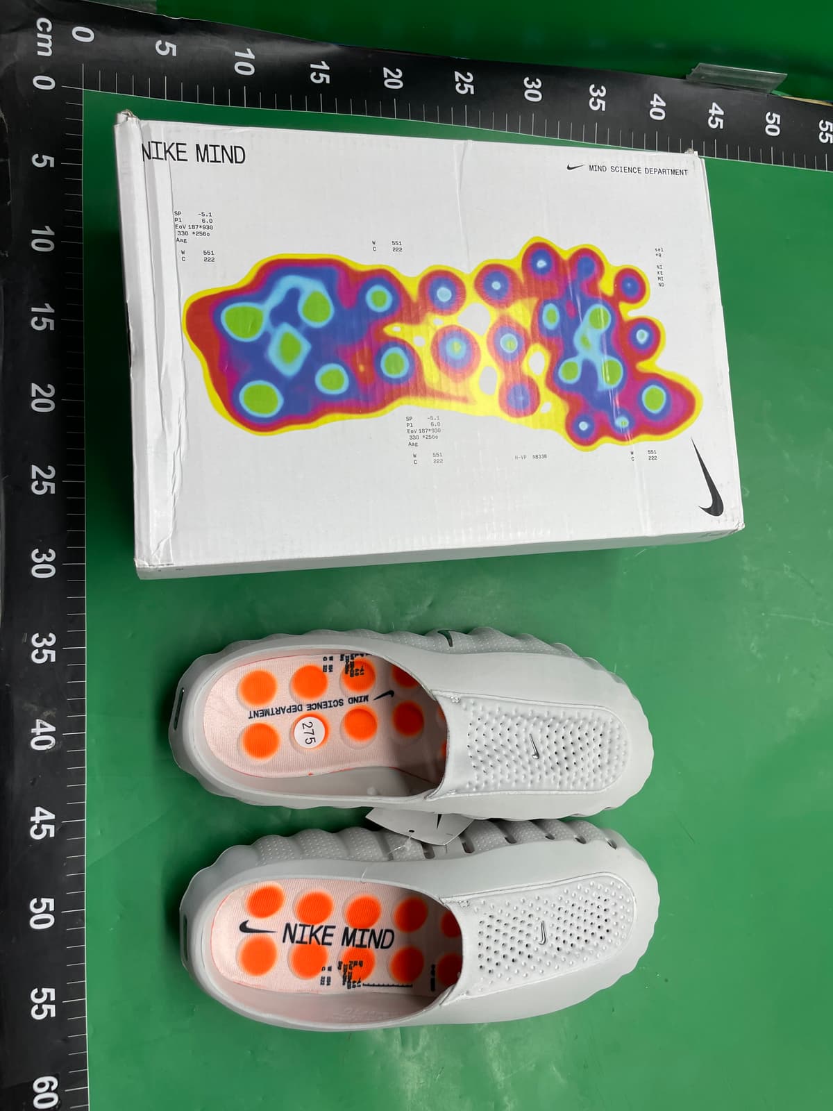 mind001拖鞋按摩拖鞋nocta联名一脚蹬包头赛前训练鞋跨境现货莆田 — foto QC 1
