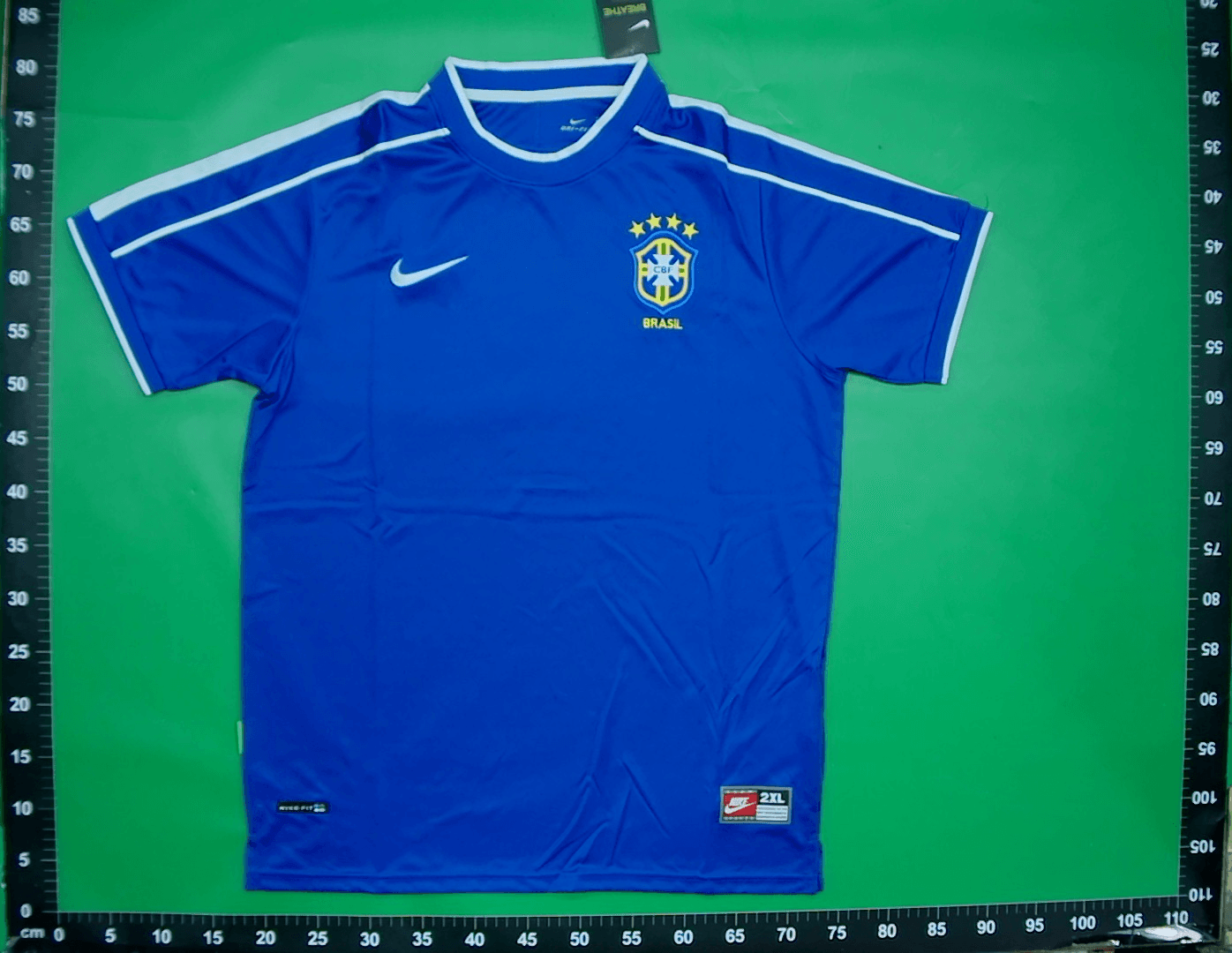 巴西球衣系列主场客场特别版训练服Brazilretro足球服球迷版球队 — miniatura QC 4