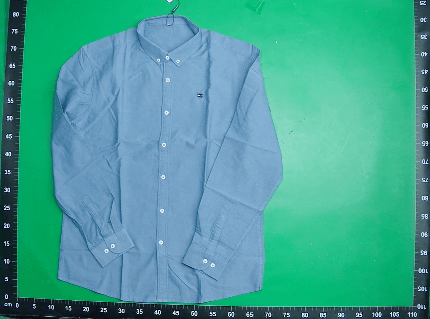奥莱撤柜2026汤米刺绣100%纯棉男士长袖商务休闲四季百搭衬衫 — miniatura QC 2