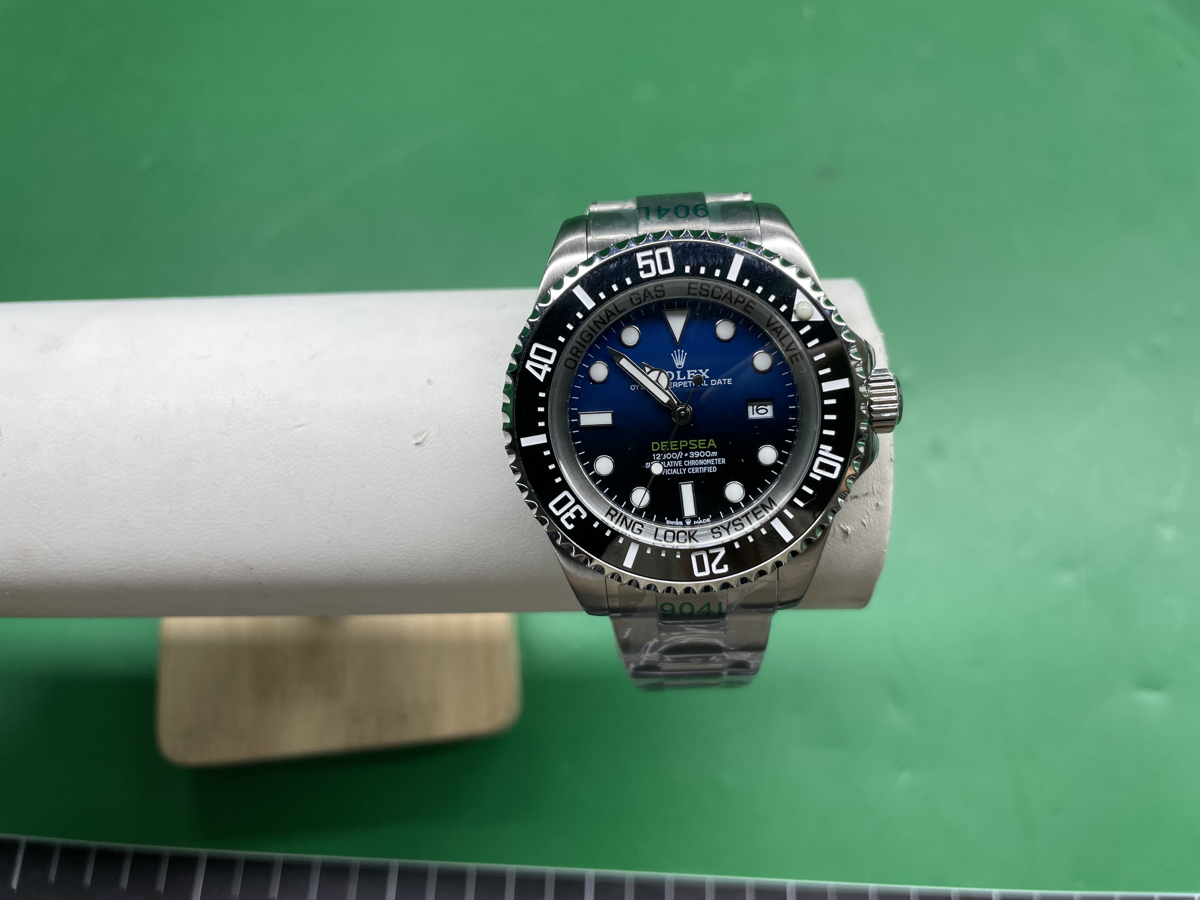 跨境 Watch 水鬼男士手表全自动机械表夜光夜光鬼王腕表潮流 — miniatura QC 5
