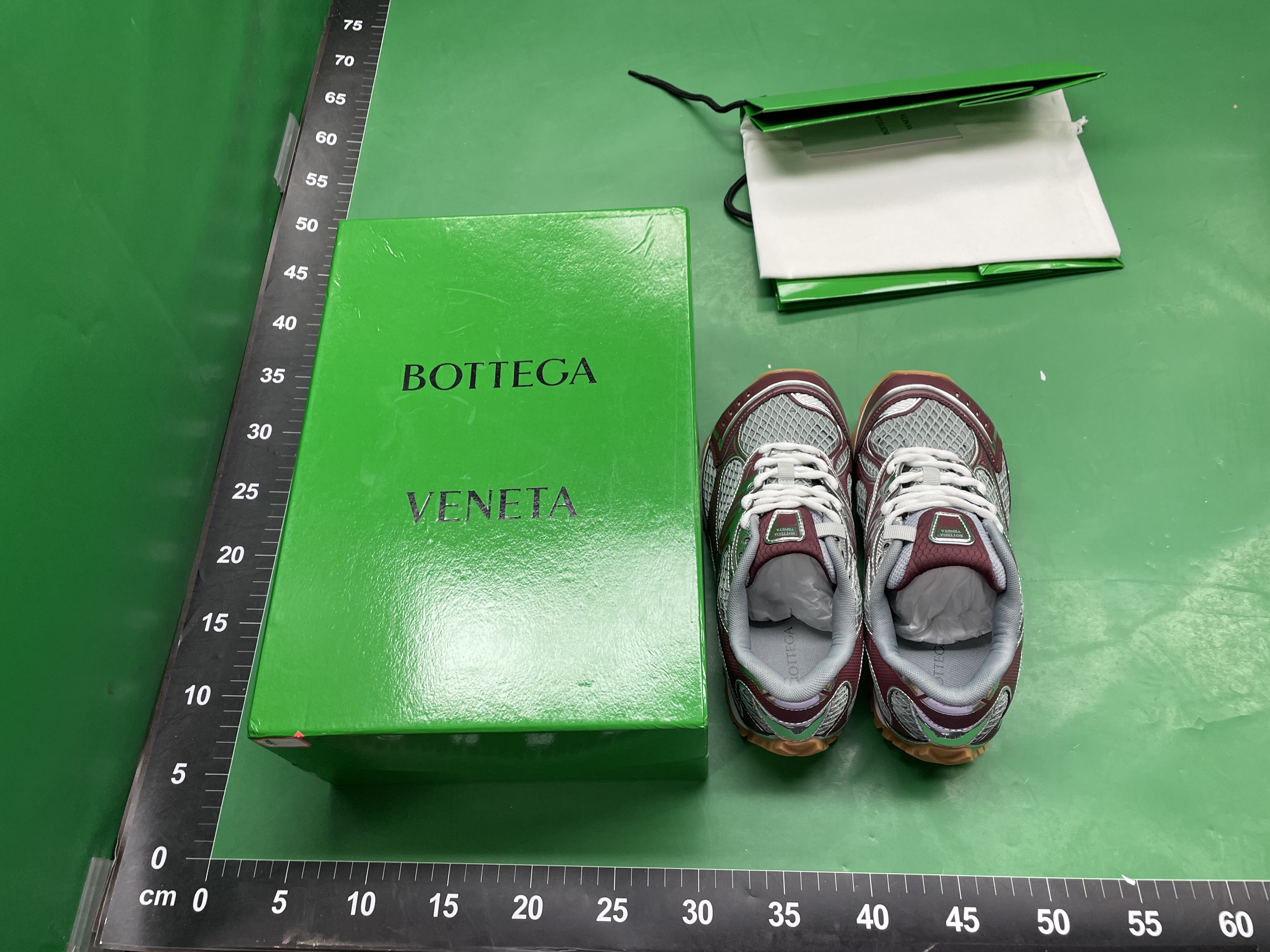 顶版版本RV BV JIL银色厚底老爹鞋休闲王一博同款网面Orbit运动鞋 — miniatura QC 2