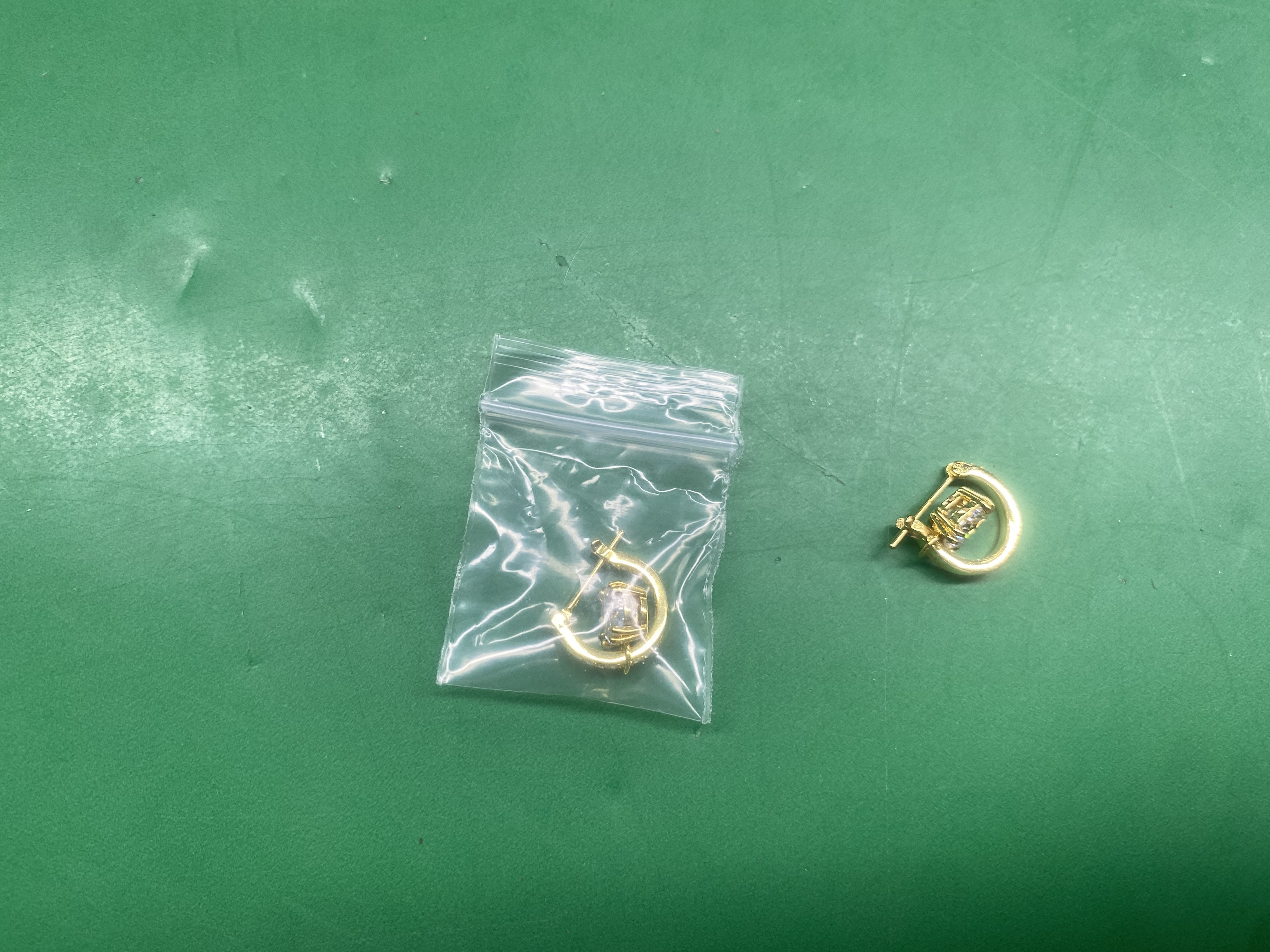 施家对版典雅单钻项链施华洛水晶世奇圆形排钻手链耳环戒指女套装 — miniatura QC 5