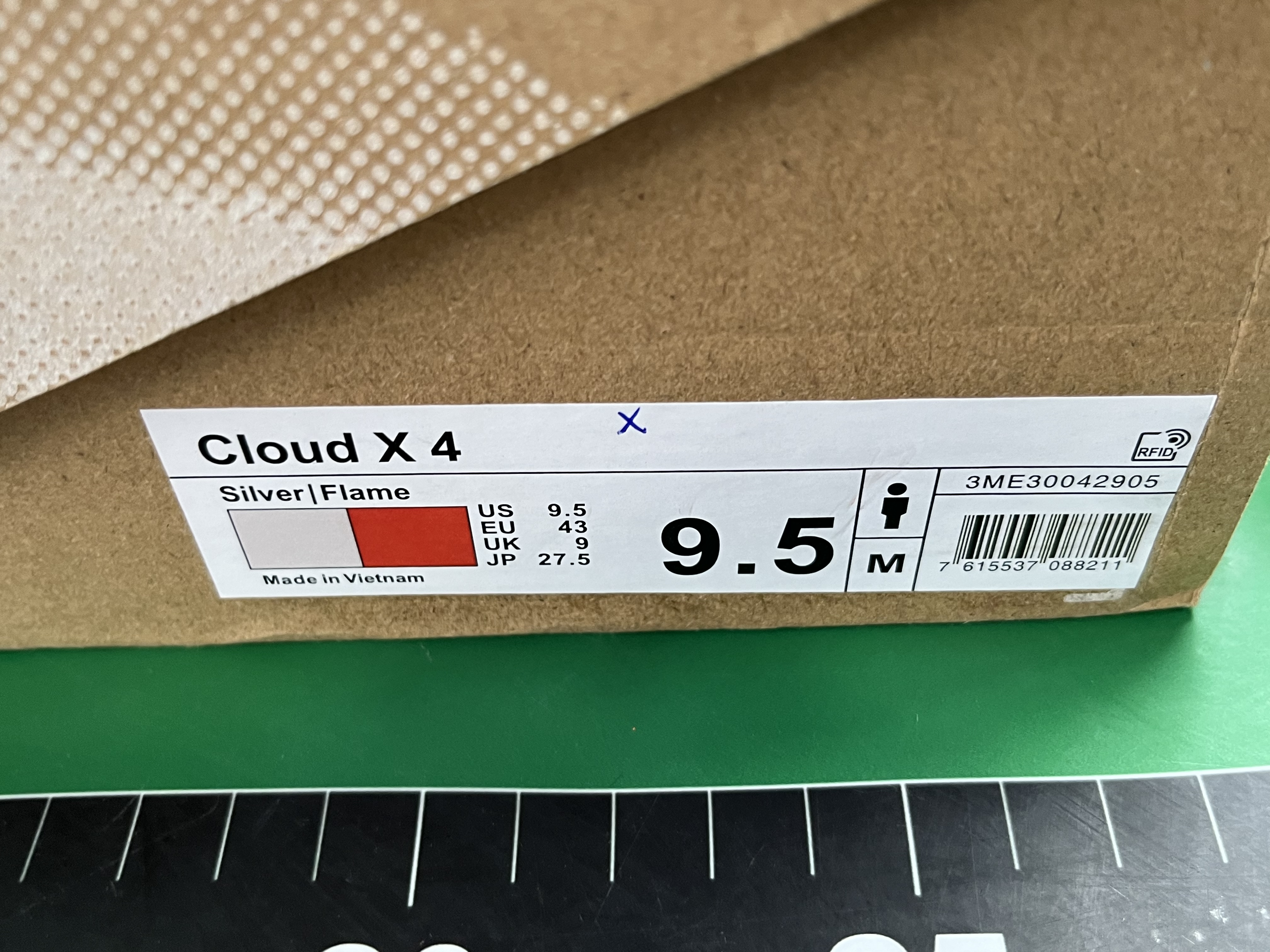 莆田纯原 On昂跑 Cloud X4 低帮跑步鞋男女鞋运动鞋休闲鞋老爹鞋 — foto QC 1