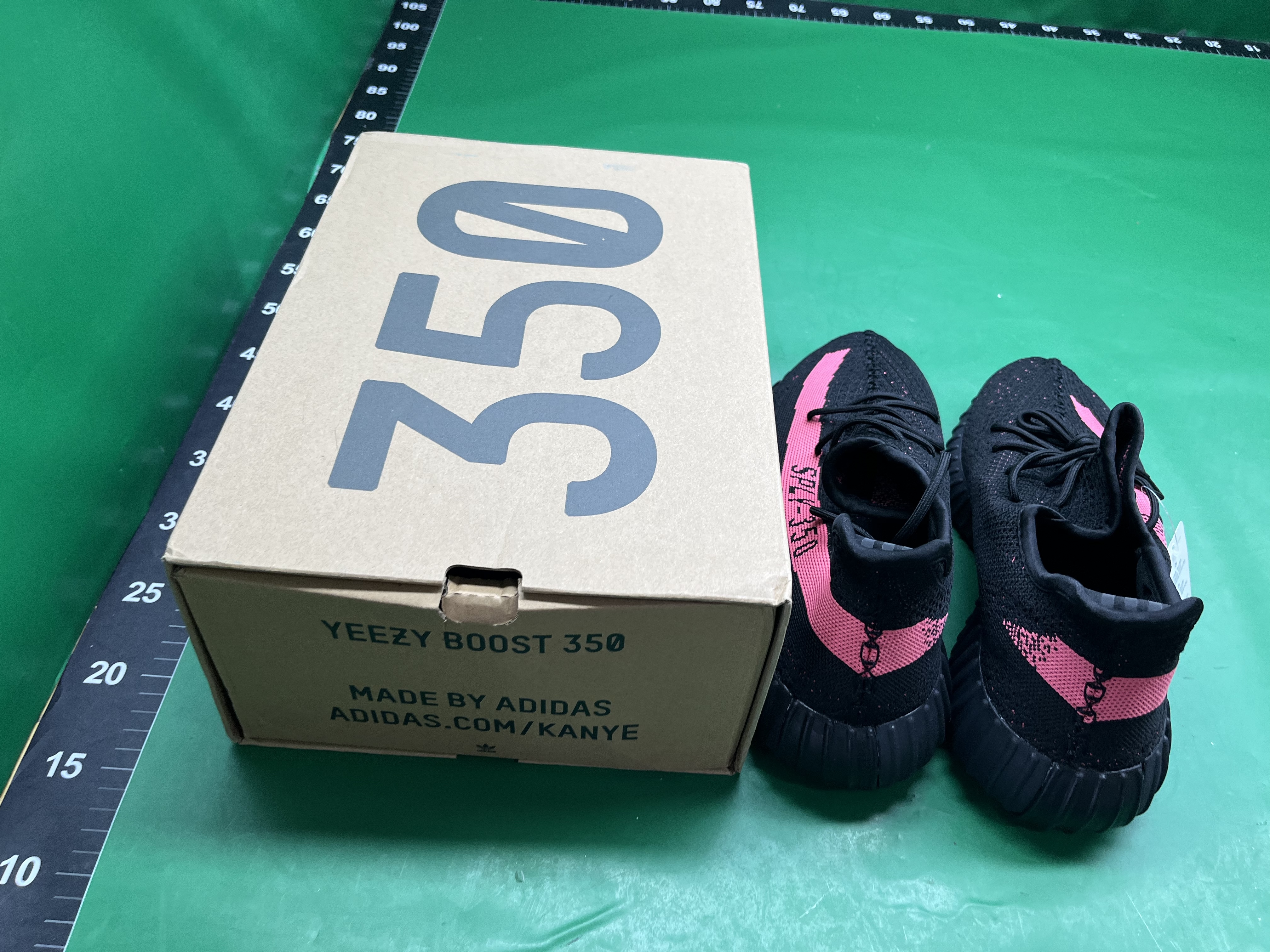 大码36-48码情侣鞋350V2真爆鞋底学生休闲百搭时尚轻便运动鞋椰子 — foto QC 1