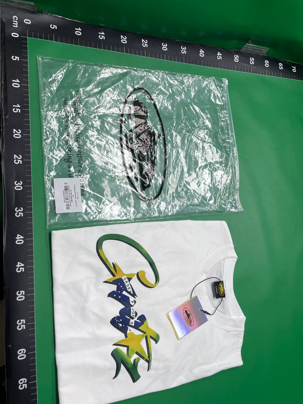 2025 New Cortiez Short-Sleeved恶魔岛 T-Shirt with Lettering São Paulo Limited Edition Crew Neck American Casual Loose Half-Sleeve — miniatura QC 3