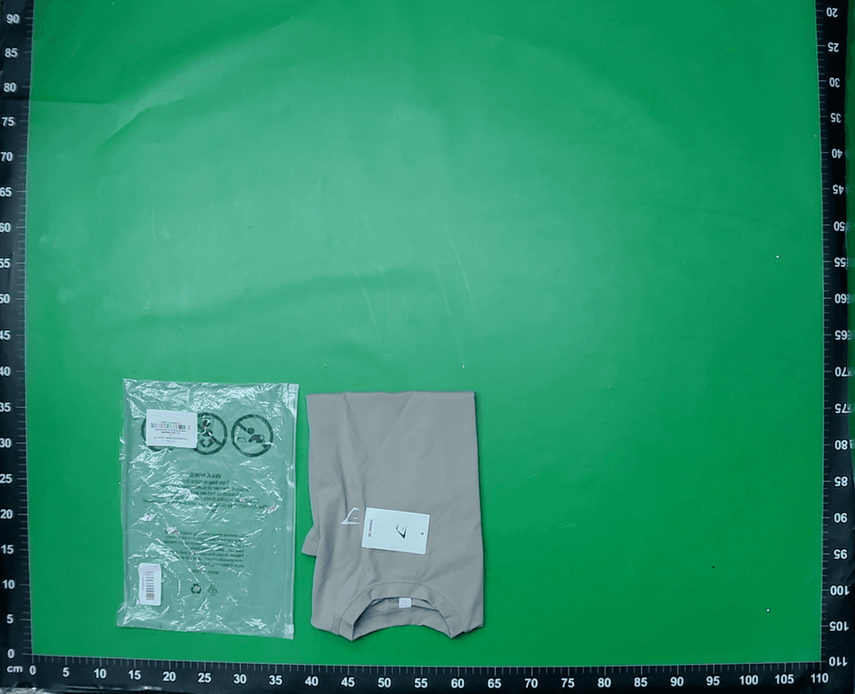 新款Gymshark运动瑜伽服女磨毛紧身美背瑜伽短袖跑步健身T恤上衣 — miniatura QC 2
