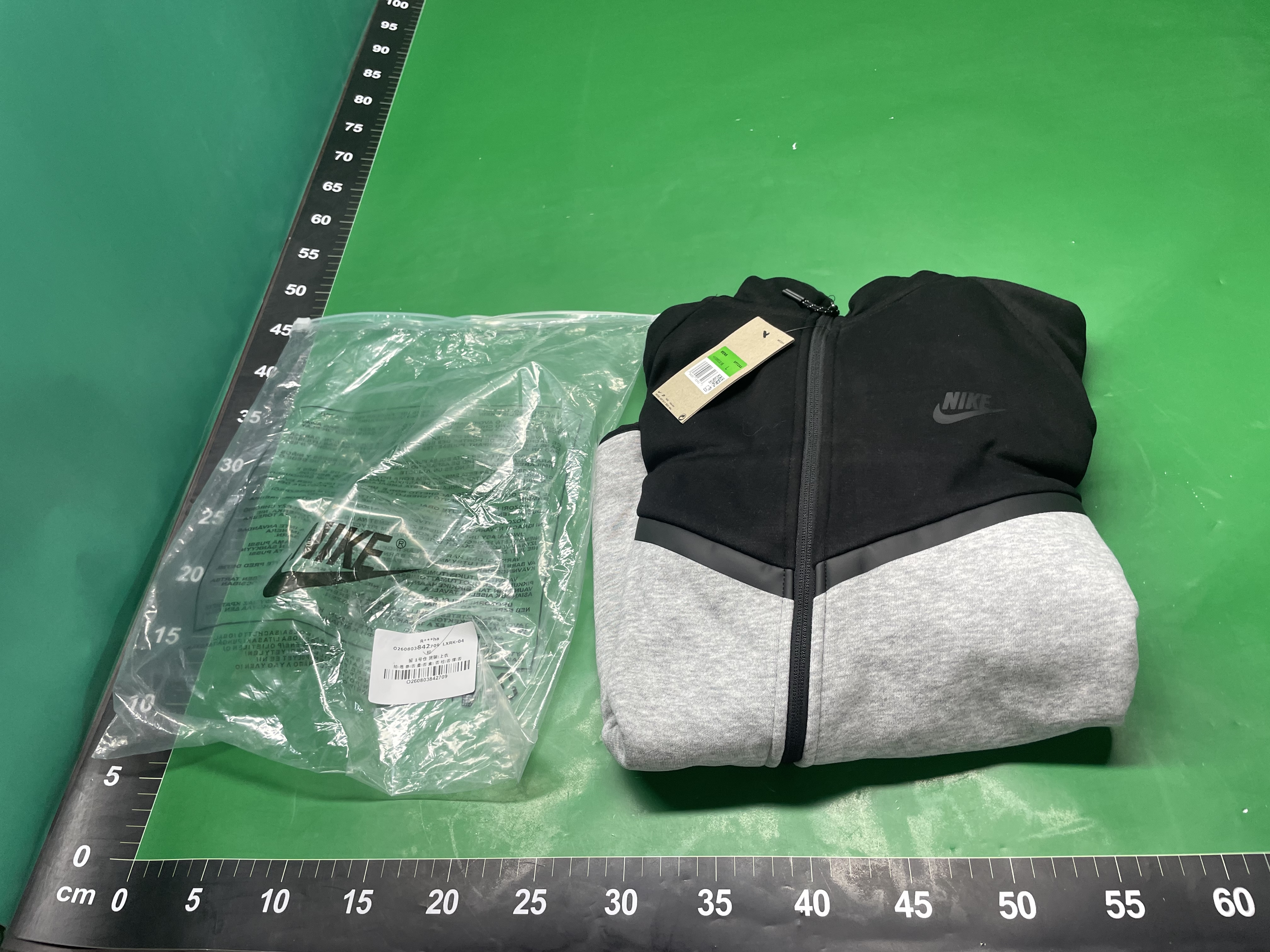 外贸重磅棉运动夹克户外春秋薄款风行者外套男女刺绣针织情侣套装 — miniatura QC 3