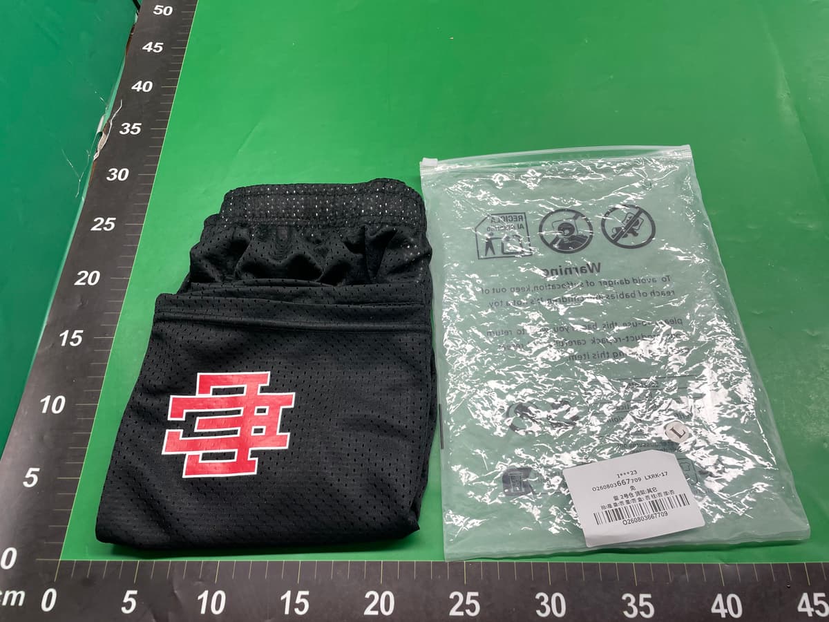 跨境Eric Emanuel EE Shorts短裤男女潮牌网眼速干运动篮球四分裤 — miniatura QC 2