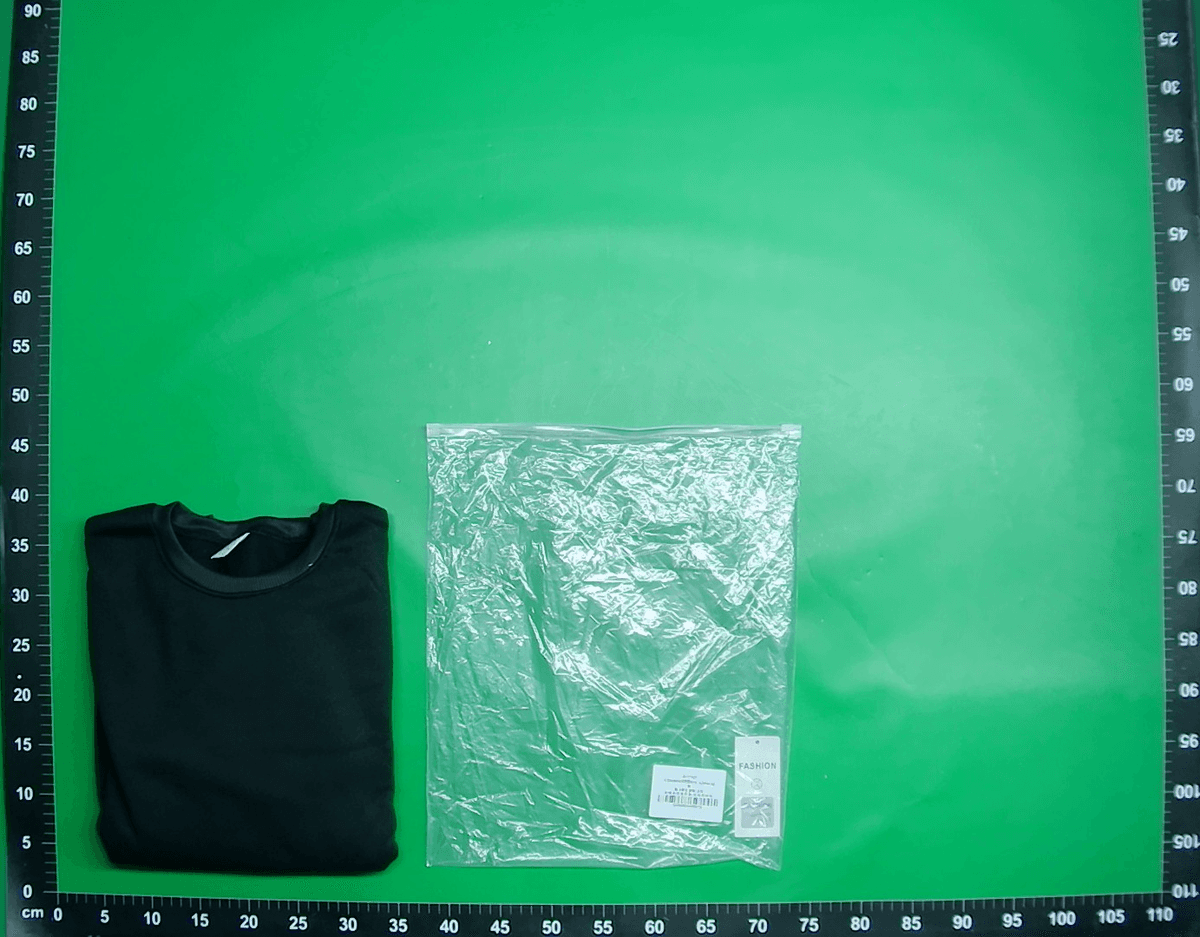 纯色大码卫衣长袖卫衣男秋冬季潮ins潮牌潮流宽松大码圆领上衣服 — foto QC 1