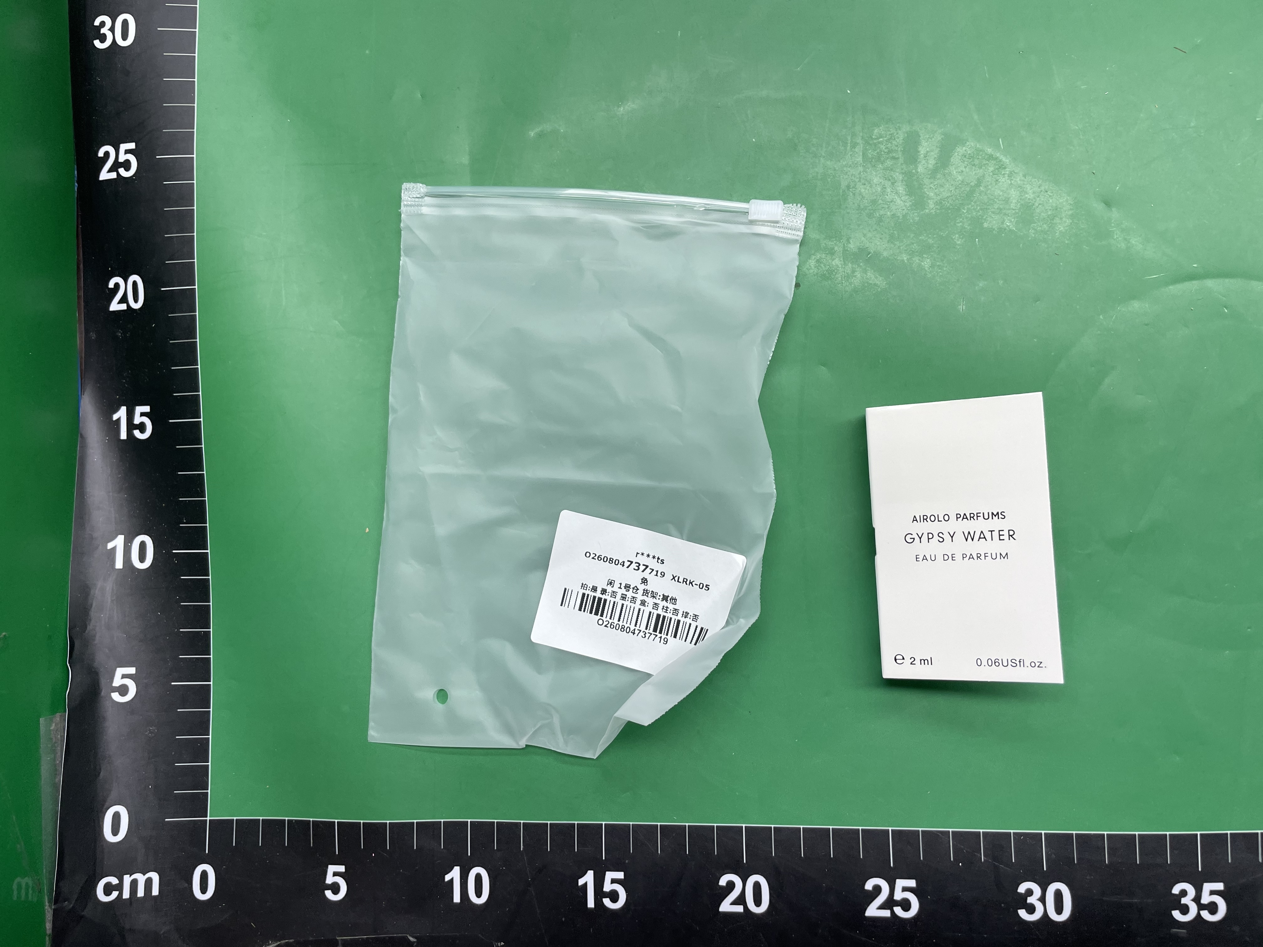 外贸卡片香水小样3ml带喷头批发小众女士持久清新蔚蓝山泉真我 — foto QC 1