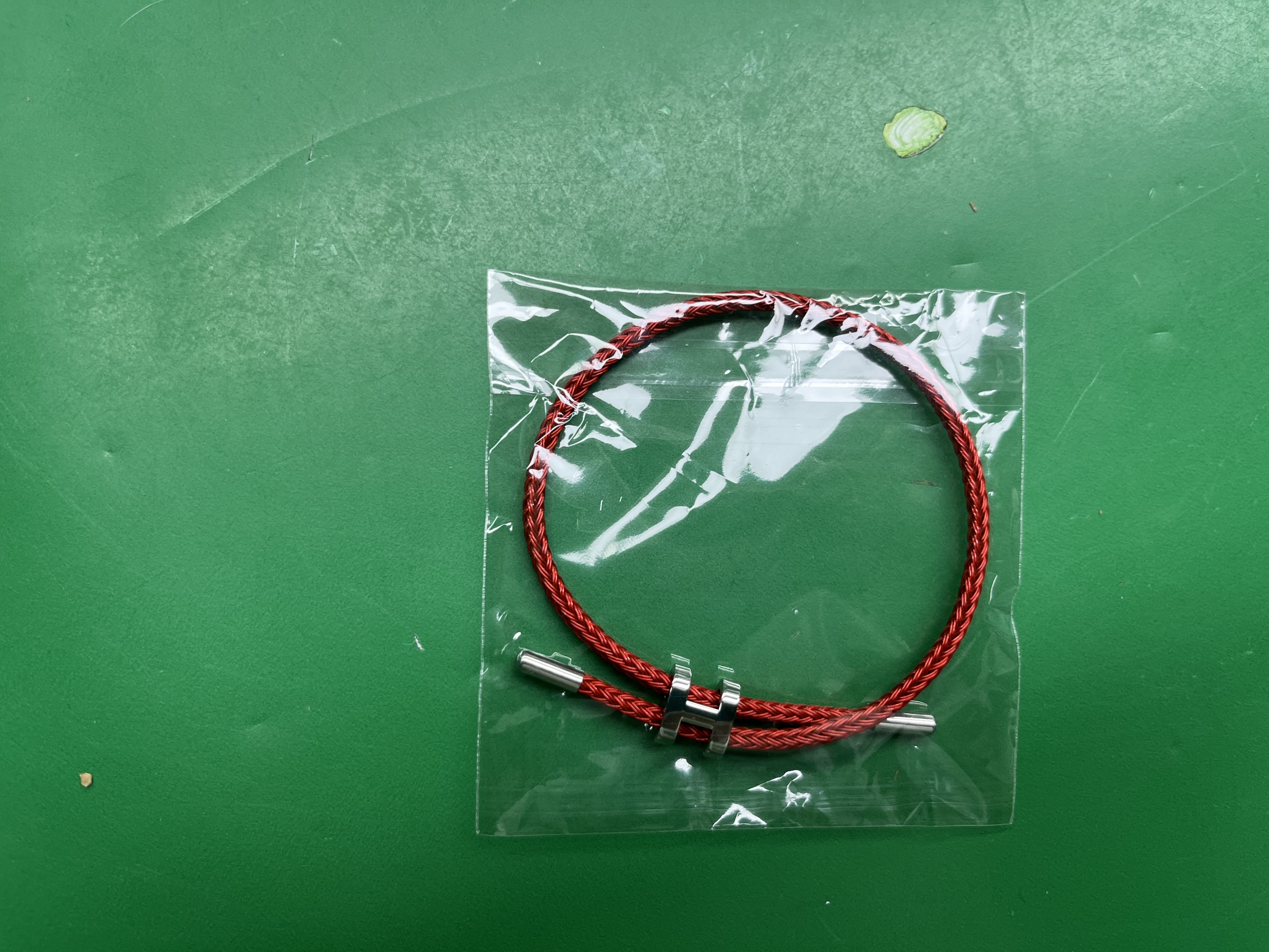 不锈钢钢丝绳手链 可调节3D硬金配绳手链 钛钢防水手镯现货批发 — miniatura QC 4