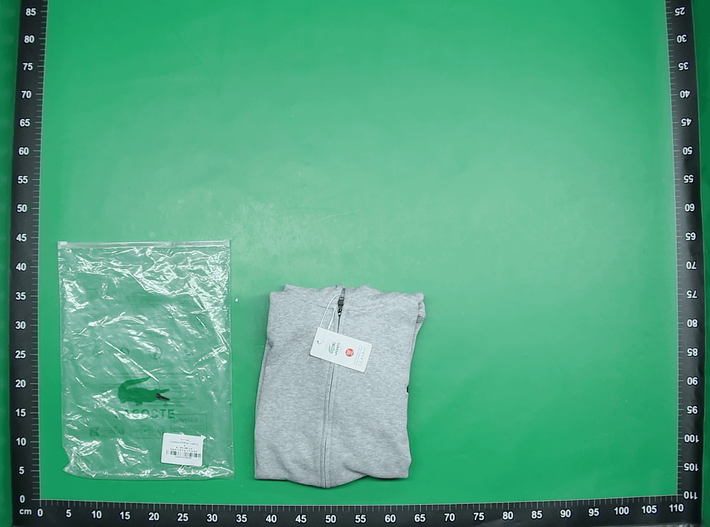 专供跨境棉款小鱼家基础刺绣LOGO连帽卫衣男女拉链休闲经典外套 — miniatura QC 2
