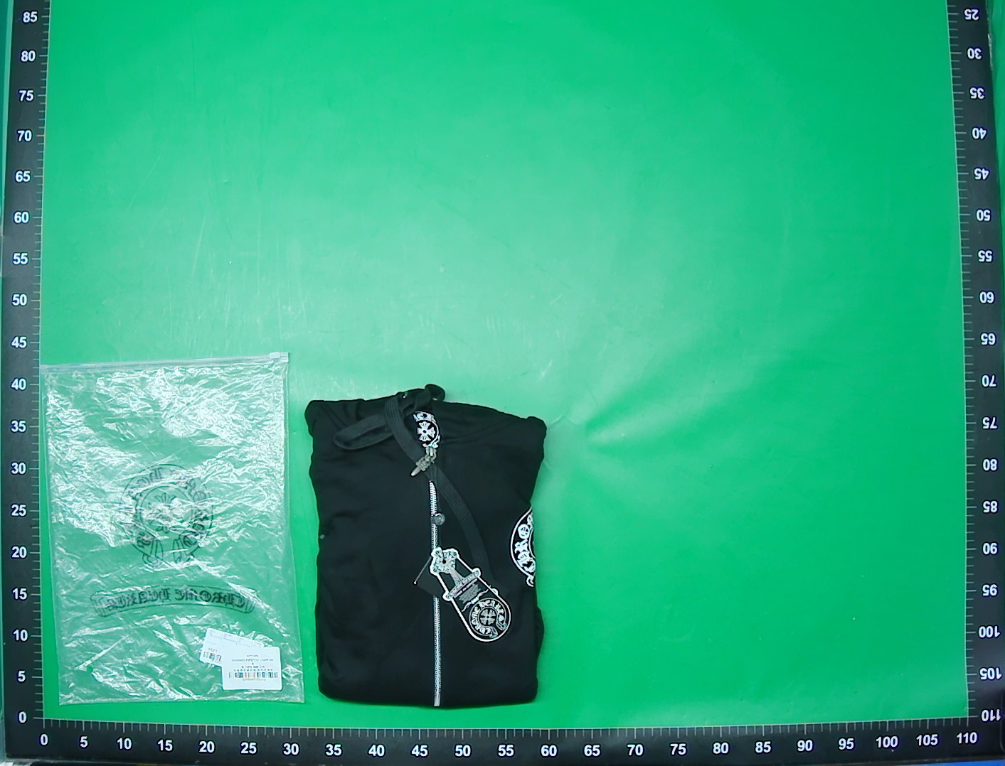 26新款跨境马蹄花拉链连帽卫衣男宽松潮牌情侣款纯棉印花外套 — miniatura QC 2