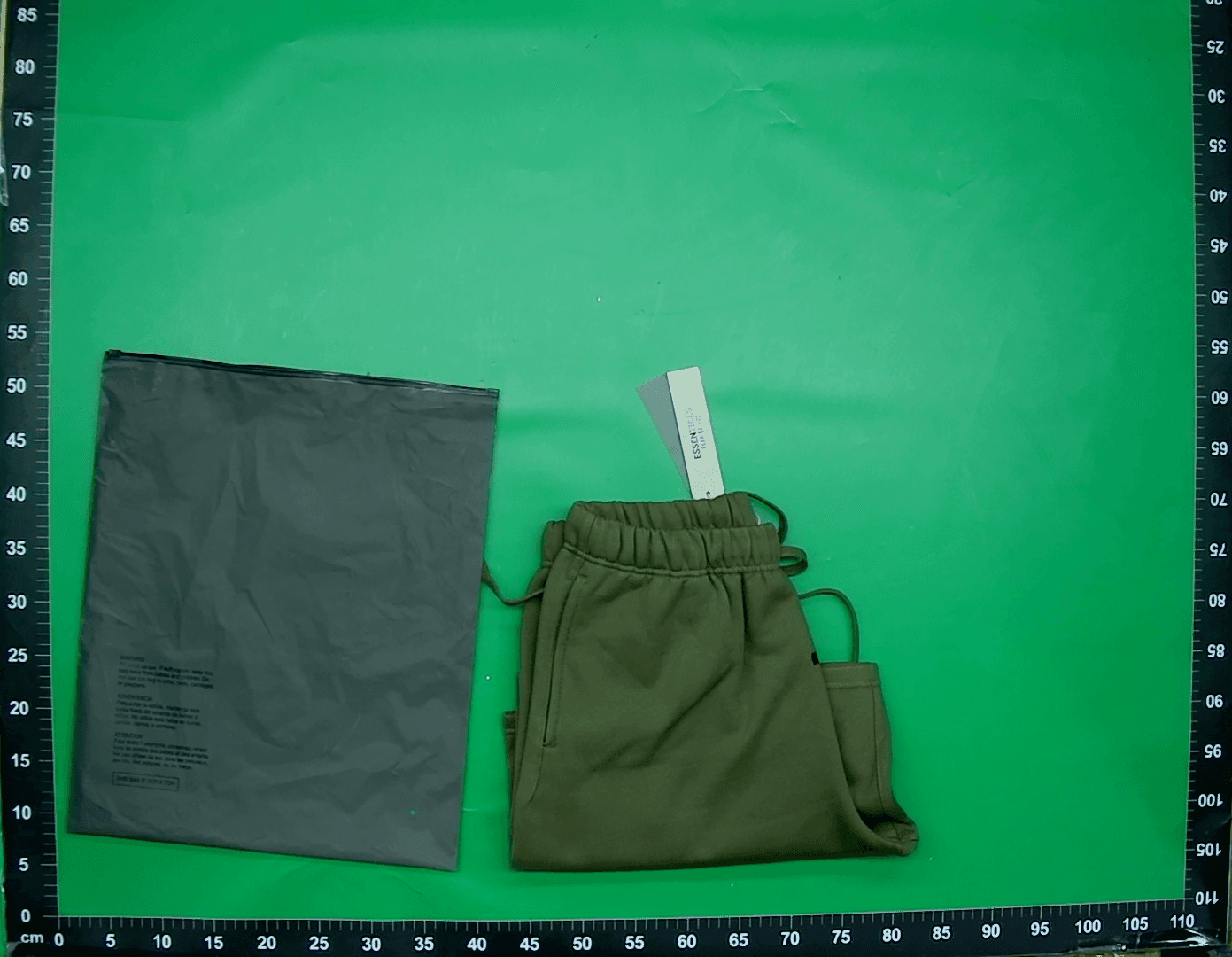 ESSENTIALS 夏季新款美式潮牌五分裤字母印花男女同款加绒短裤 — foto QC 1