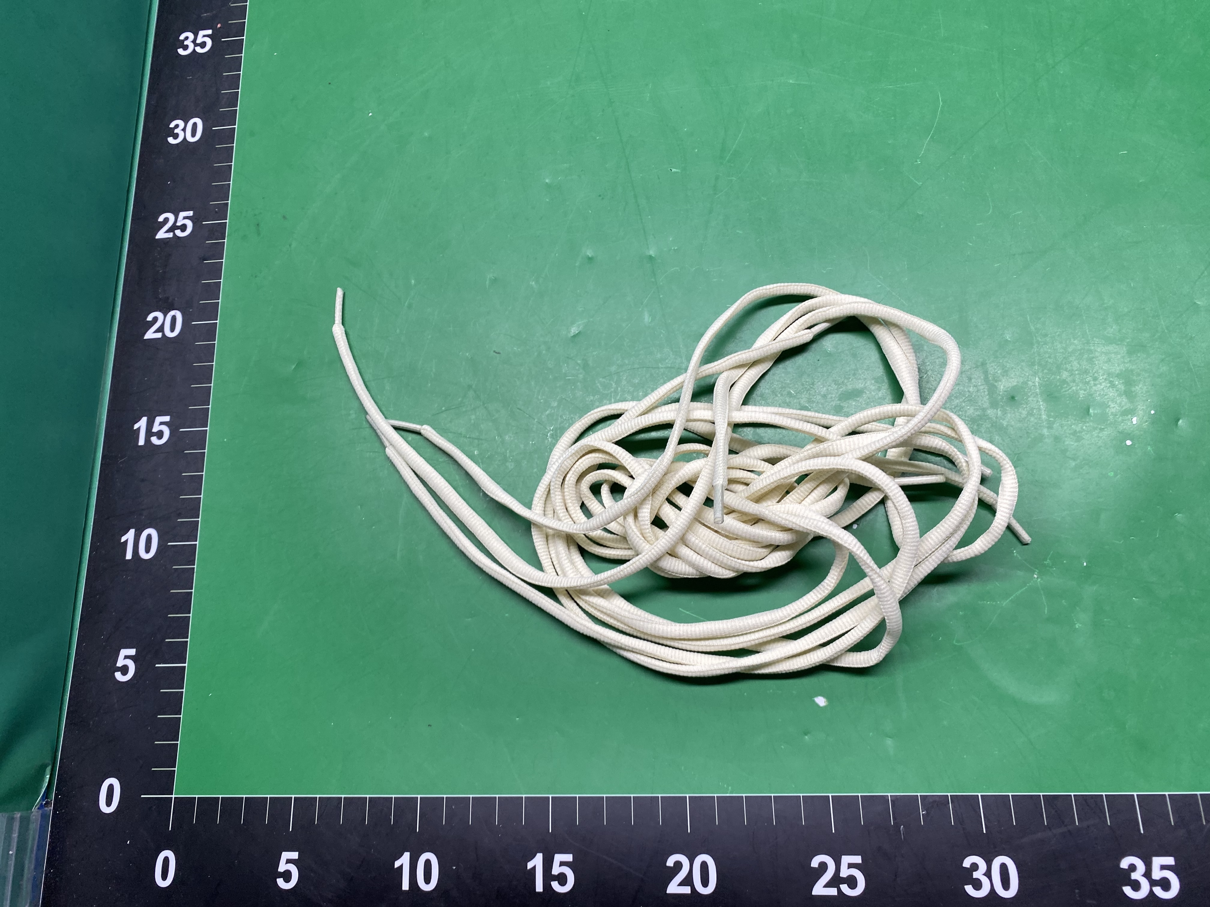 野象工厂批发现货半圆鞋带篮球运动休闲鞋带黑白蓝色彩色椭圆鞋绳 — miniatura QC 3